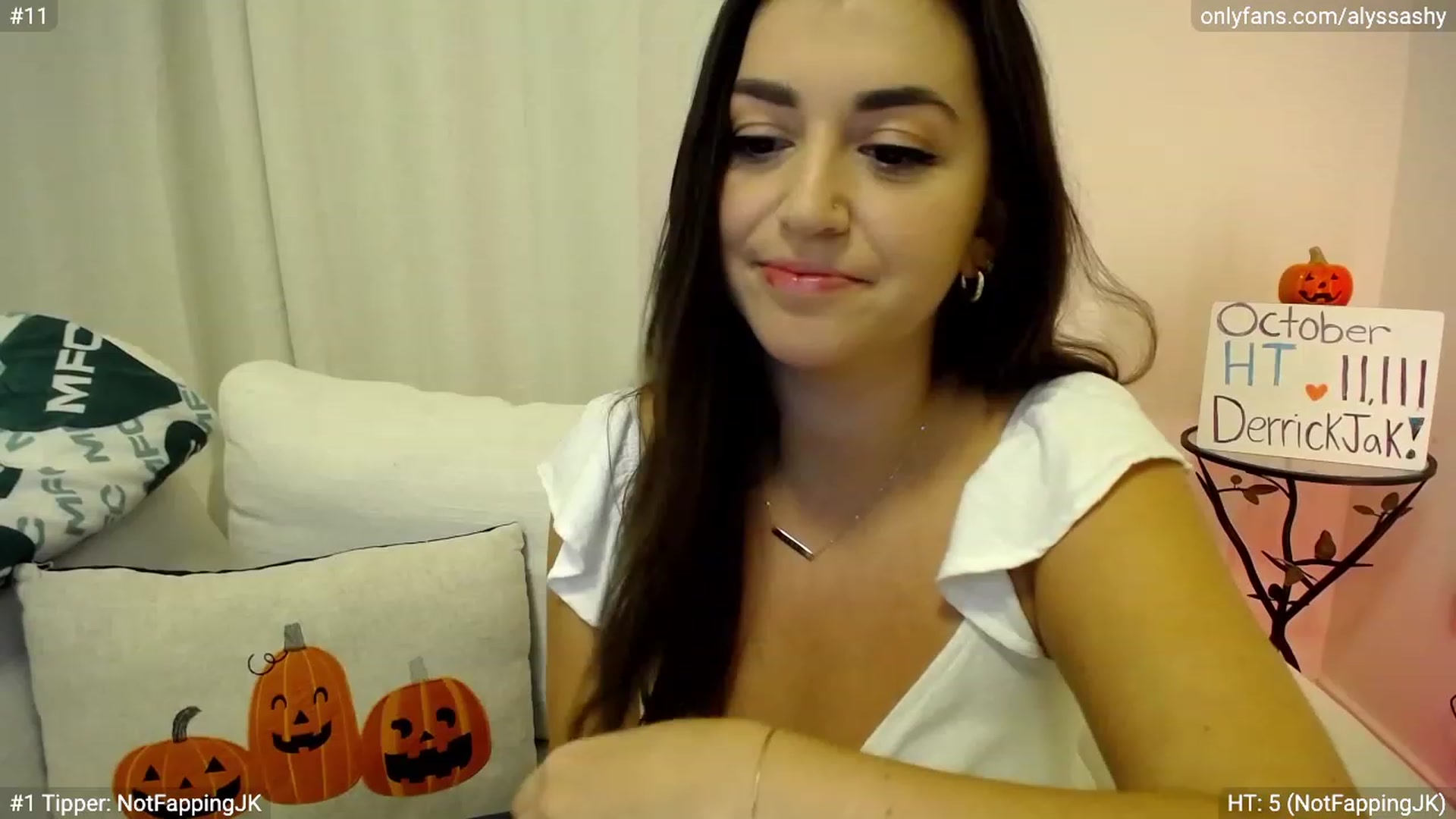 Gallery image thumbnail from AlyssaShy's myfreecams stream on, 10/08/2023, 23:46 image 7 of 20
