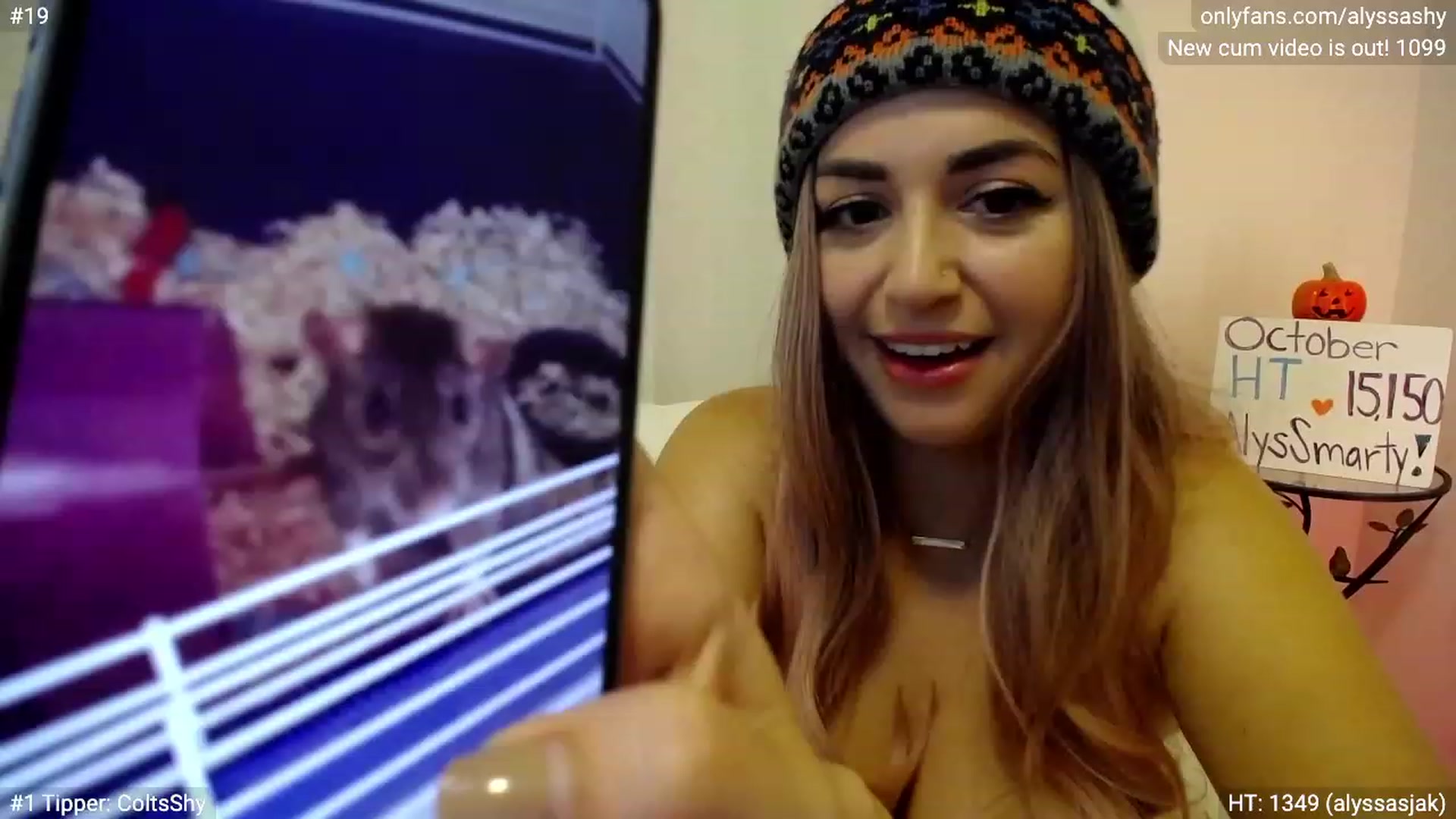 Gallery image thumbnail from AlyssaShy's myfreecams stream on, 10/14/2023, 04:19 image 1 of 20
