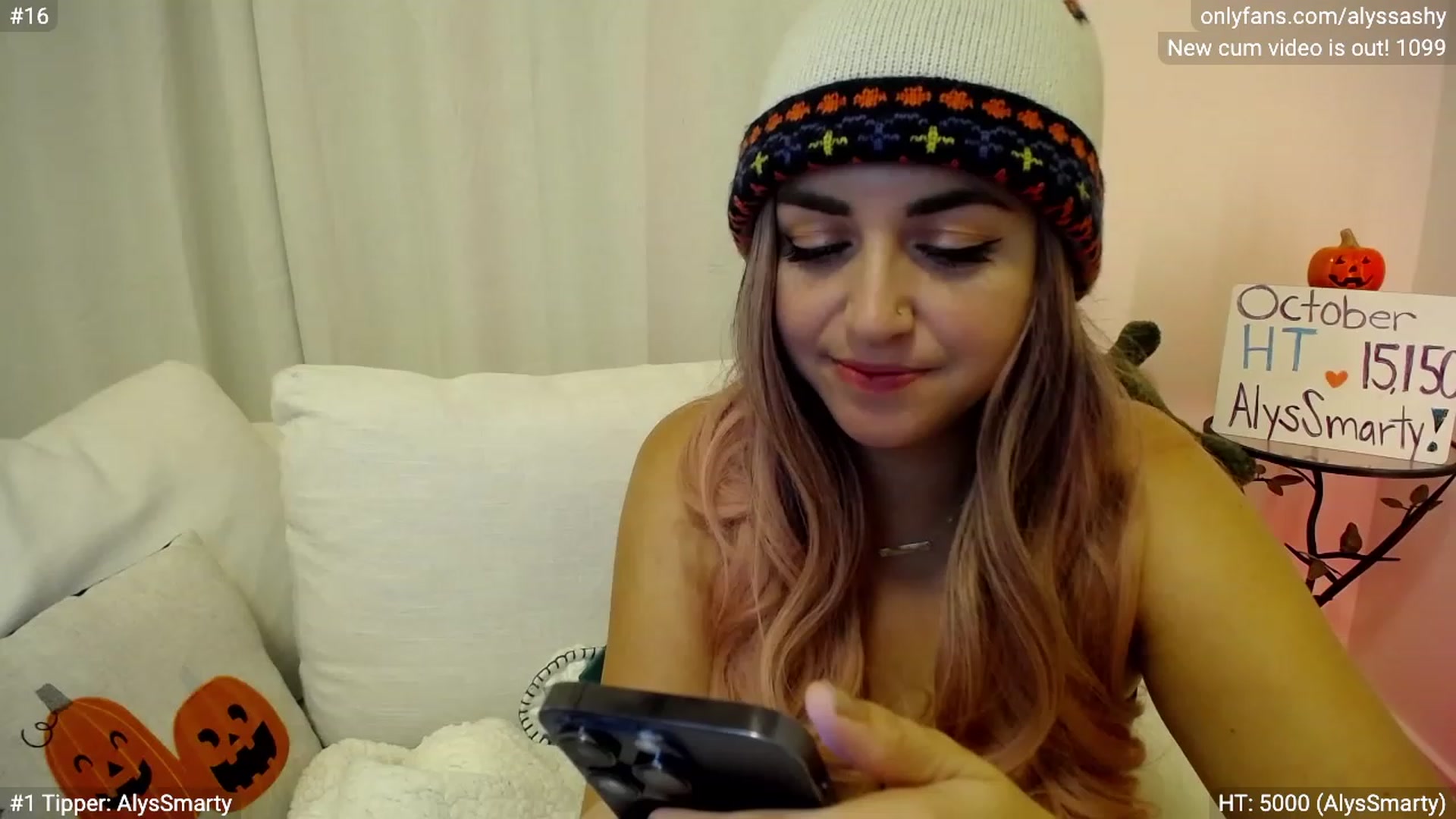 Gallery image thumbnail from AlyssaShy's myfreecams stream on, 10/14/2023, 05:06 image 19 of 20