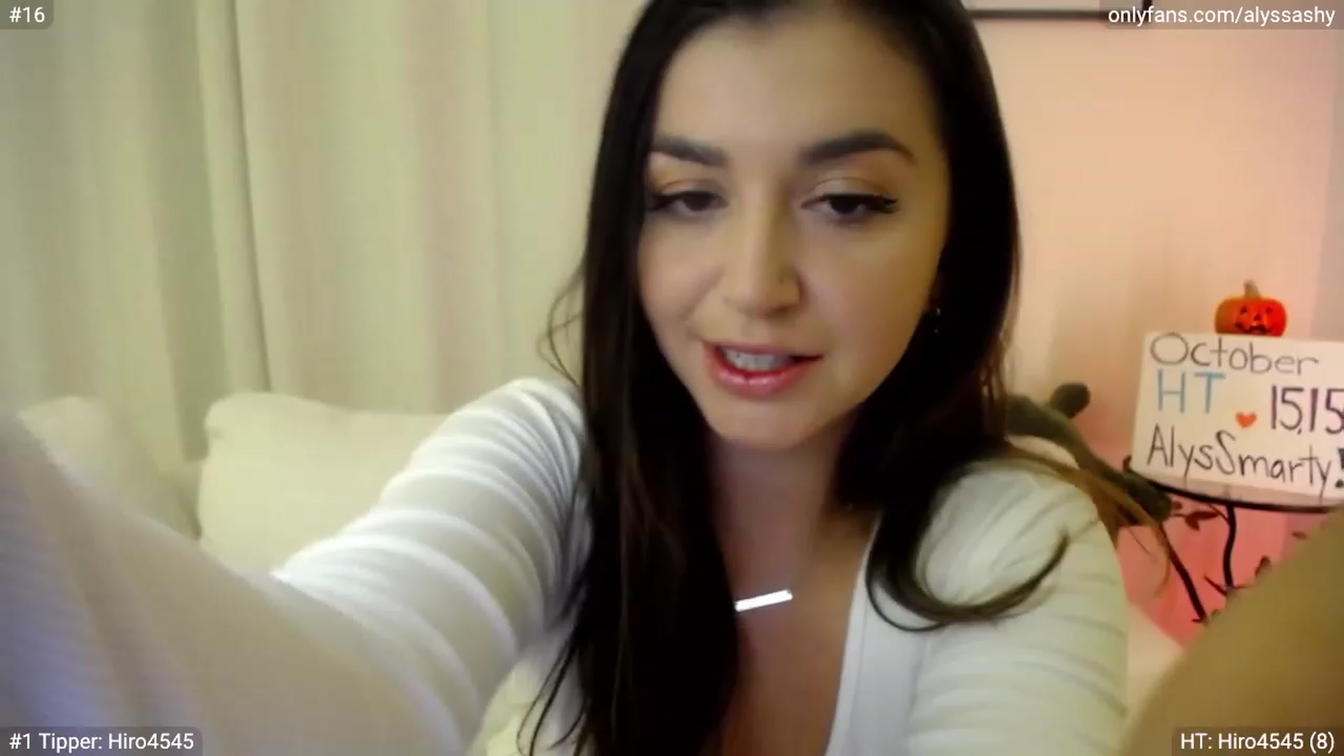 Gallery image thumbnail from AlyssaShy's myfreecams stream on, 10/16/2023, 22:25 image 4 of 20