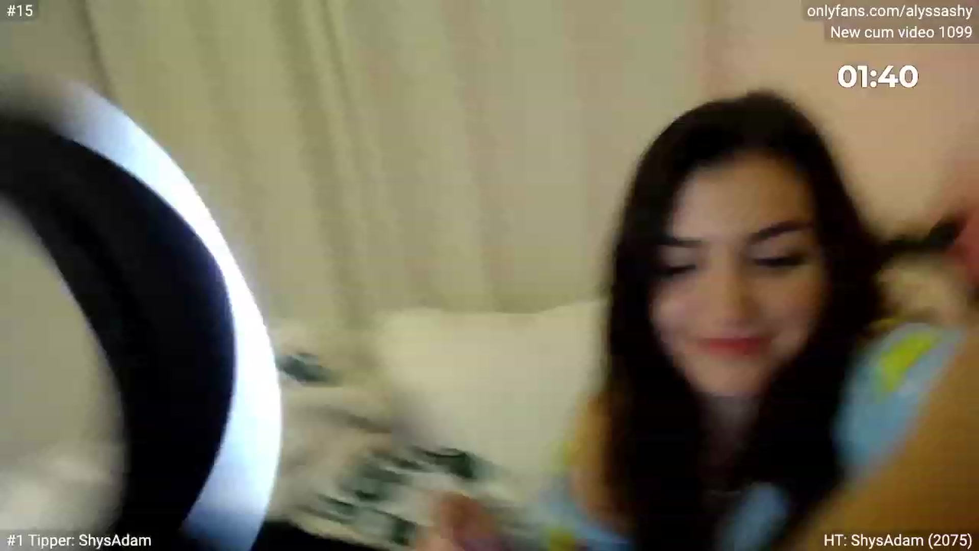 Gallery image thumbnail from AlyssaShy's myfreecams stream on, 10/18/2023, 04:41 image 17 of 20