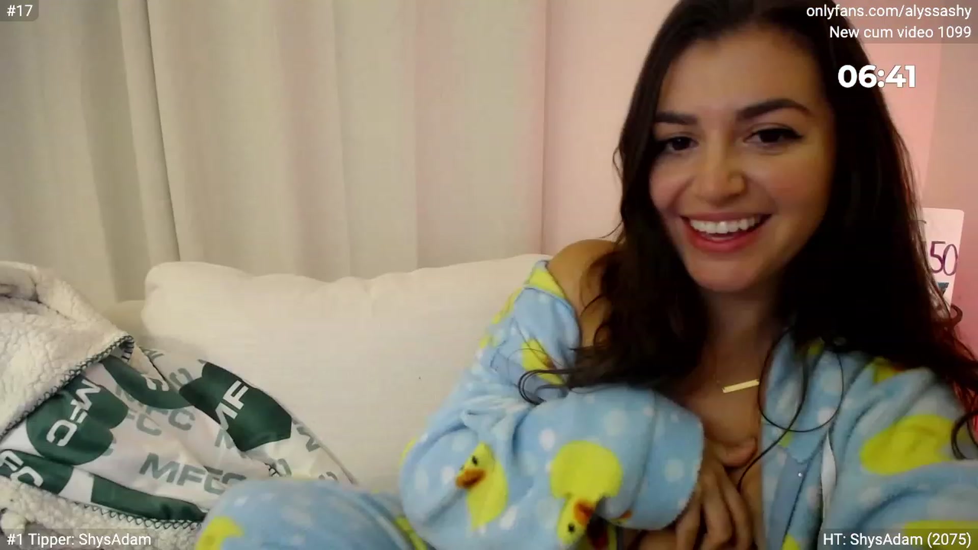 Gallery image thumbnail from AlyssaShy's myfreecams stream on, 10/18/2023, 04:41 image 13 of 20