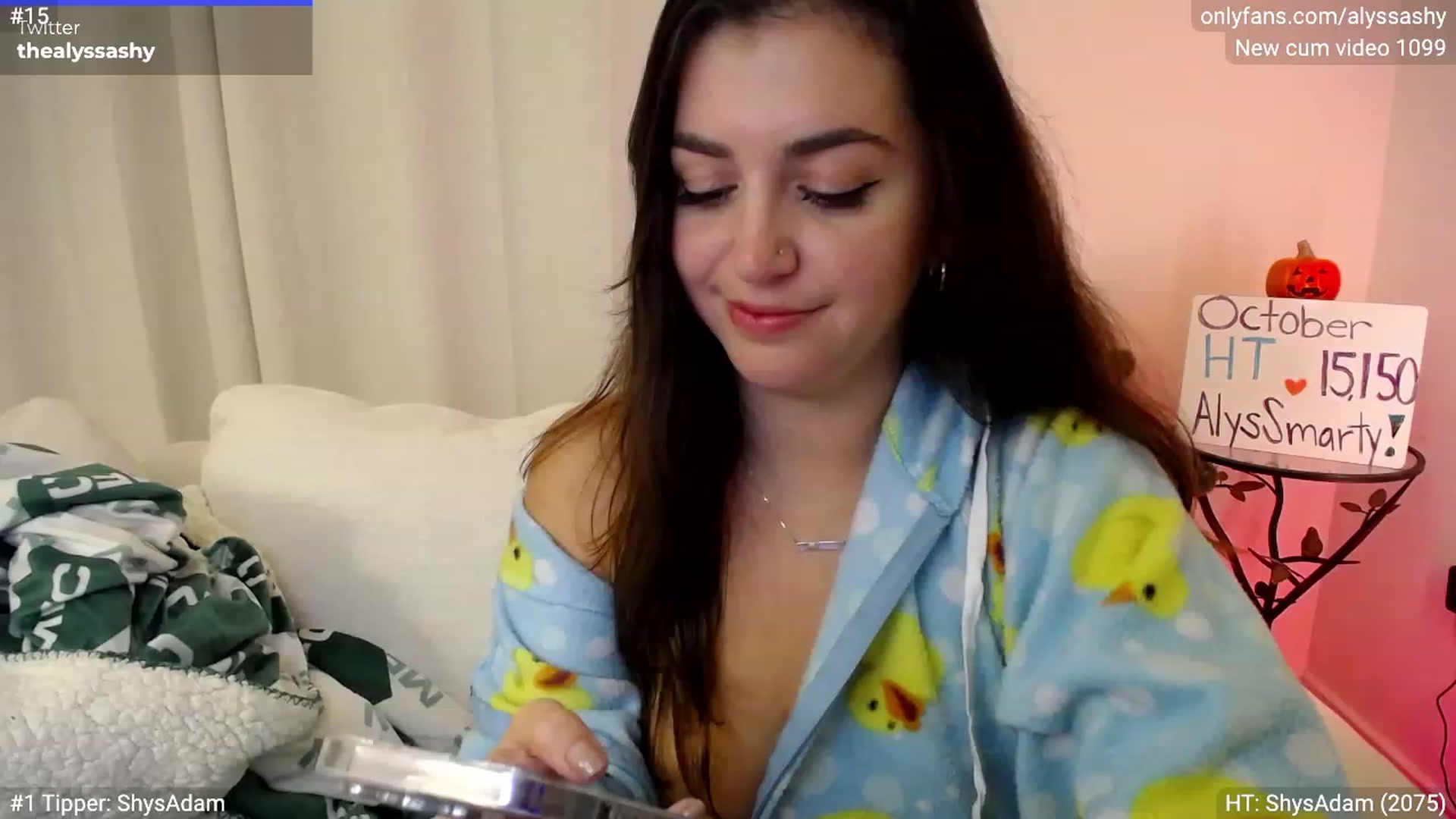 Gallery image thumbnail from AlyssaShy's myfreecams stream on, 10/18/2023, 04:41 image 19 of 20