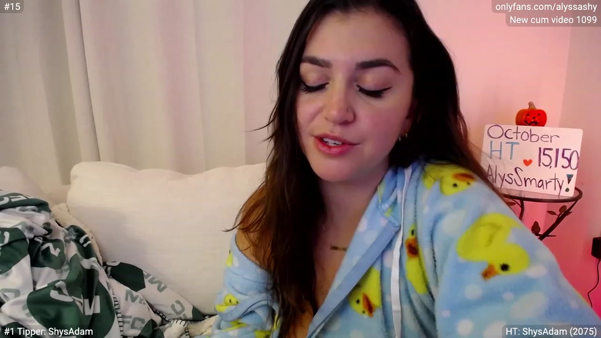 Gallery image thumbnail from AlyssaShy's myfreecams stream on, 10/18/2023, 05:43 image 9 of 20