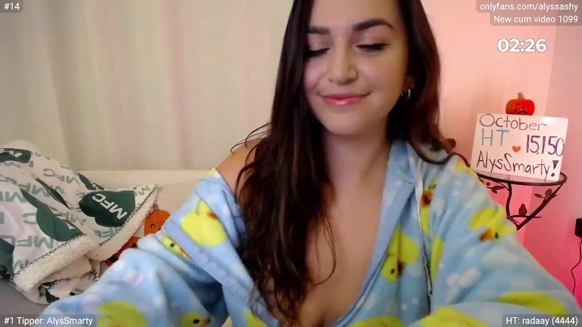 Gallery image thumbnail from AlyssaShy's myfreecams stream on, 10/19/2023, 23:17 image 7 of 20