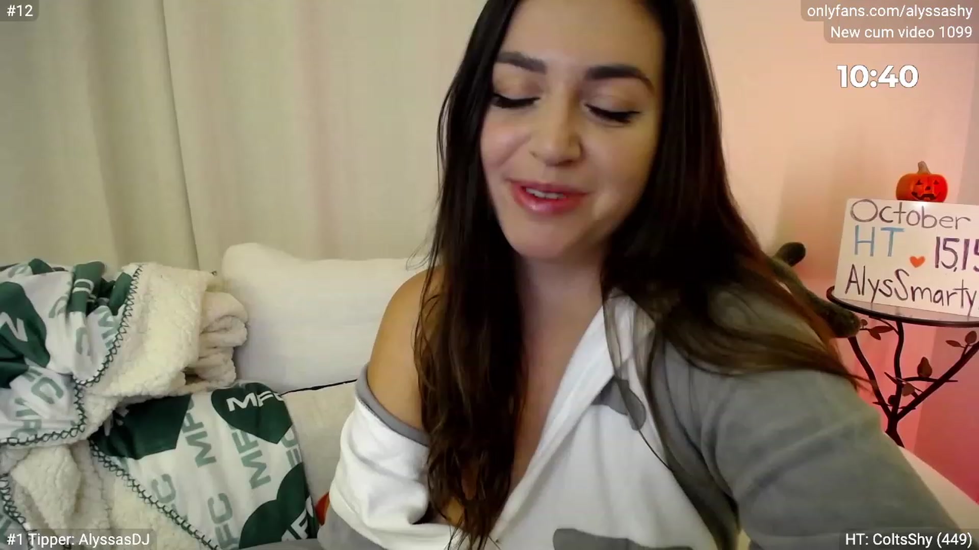 Gallery image thumbnail from AlyssaShy's myfreecams stream on, 10/21/2023, 24:05 image 2 of 20