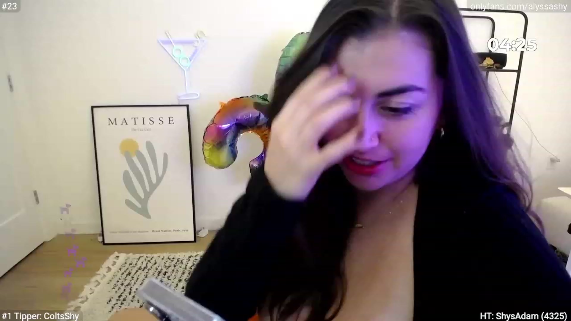 Gallery image thumbnail from AlyssaShy's myfreecams stream on, 10/28/2023, 07:50 image 7 of 20