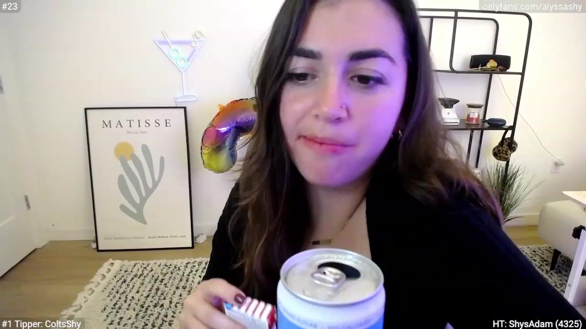 Gallery image thumbnail from AlyssaShy's myfreecams stream on, 10/28/2023, 07:50 image 13 of 20