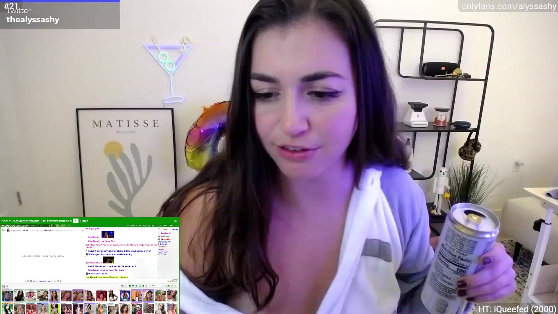 Gallery image thumbnail from AlyssaShy's myfreecams stream on, 10/29/2023, 04:56 image 17 of 20