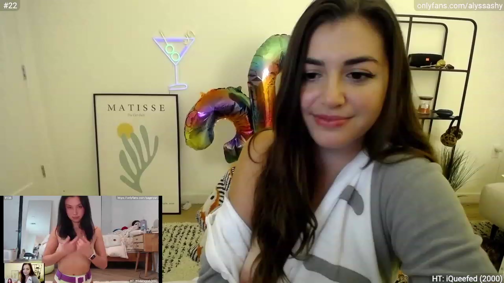Gallery image thumbnail from AlyssaShy's myfreecams stream on, 10/29/2023, 04:56 image 9 of 20