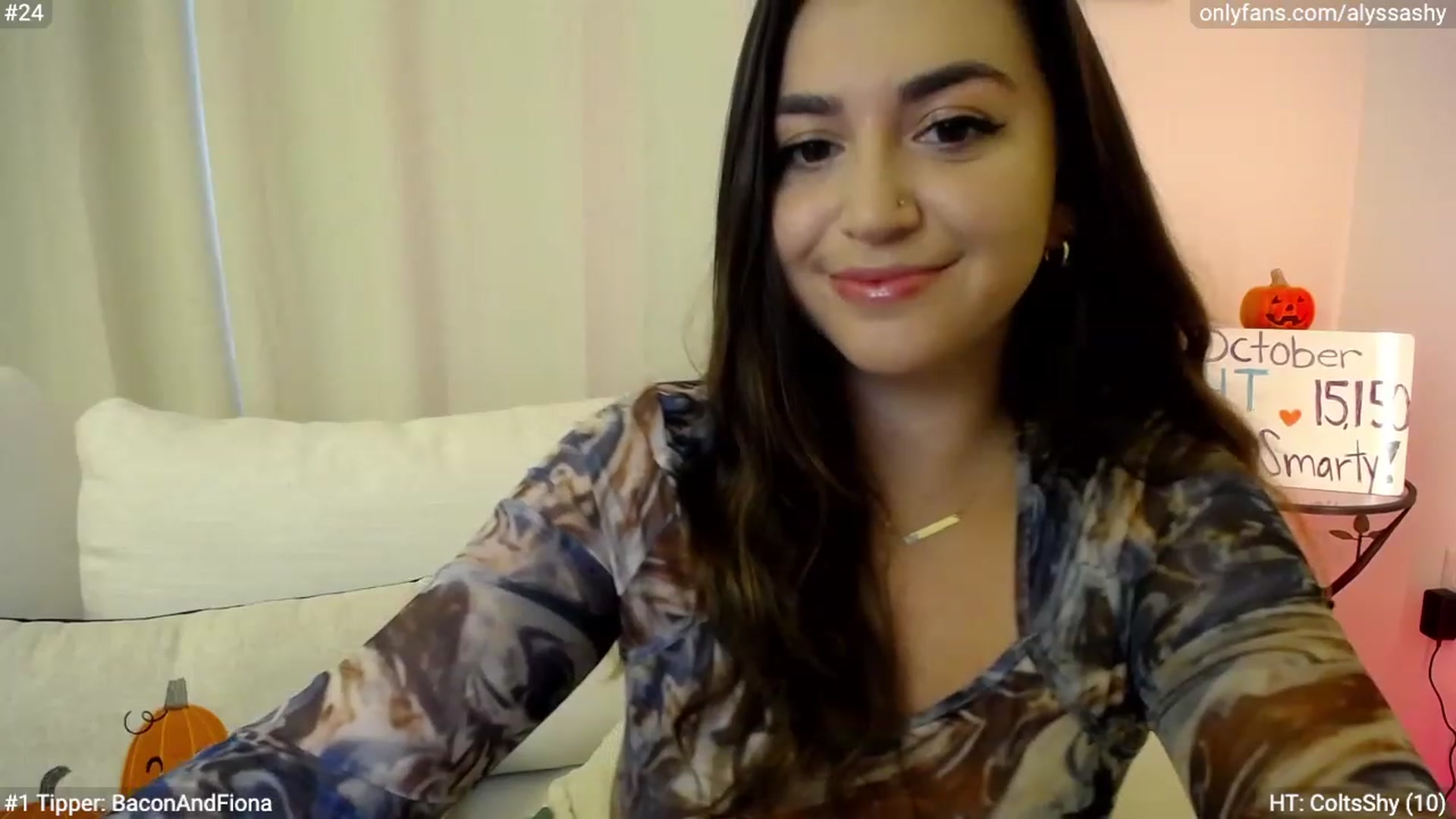 Gallery image thumbnail from AlyssaShy's myfreecams stream on, 10/30/2023, 20:31 image 18 of 20
