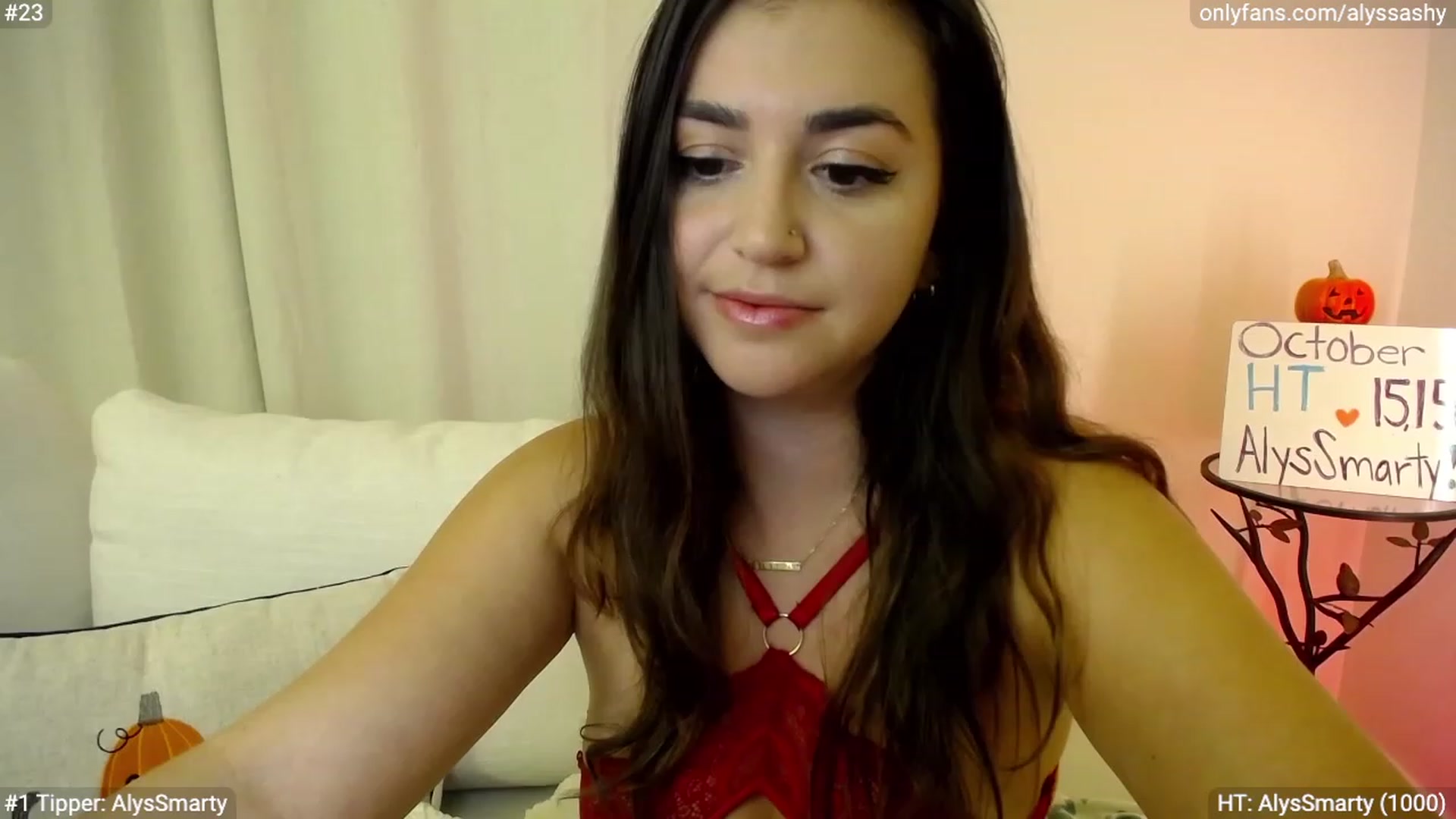 Gallery image thumbnail from AlyssaShy's myfreecams stream on, 10/30/2023, 22:59 image 19 of 20