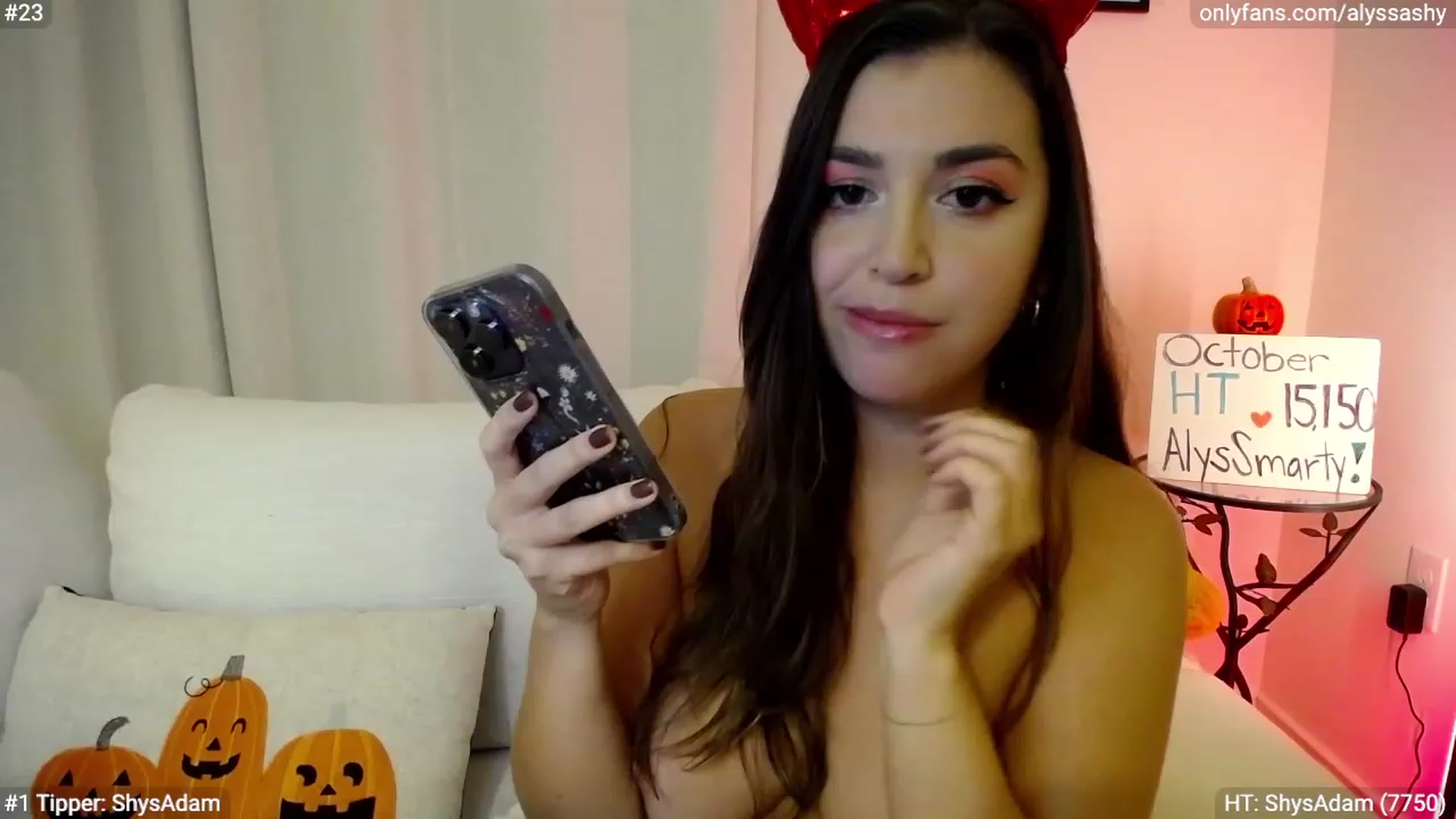 Gallery image thumbnail from AlyssaShy's myfreecams stream on, 11/01/2023, 02:04 image 18 of 20