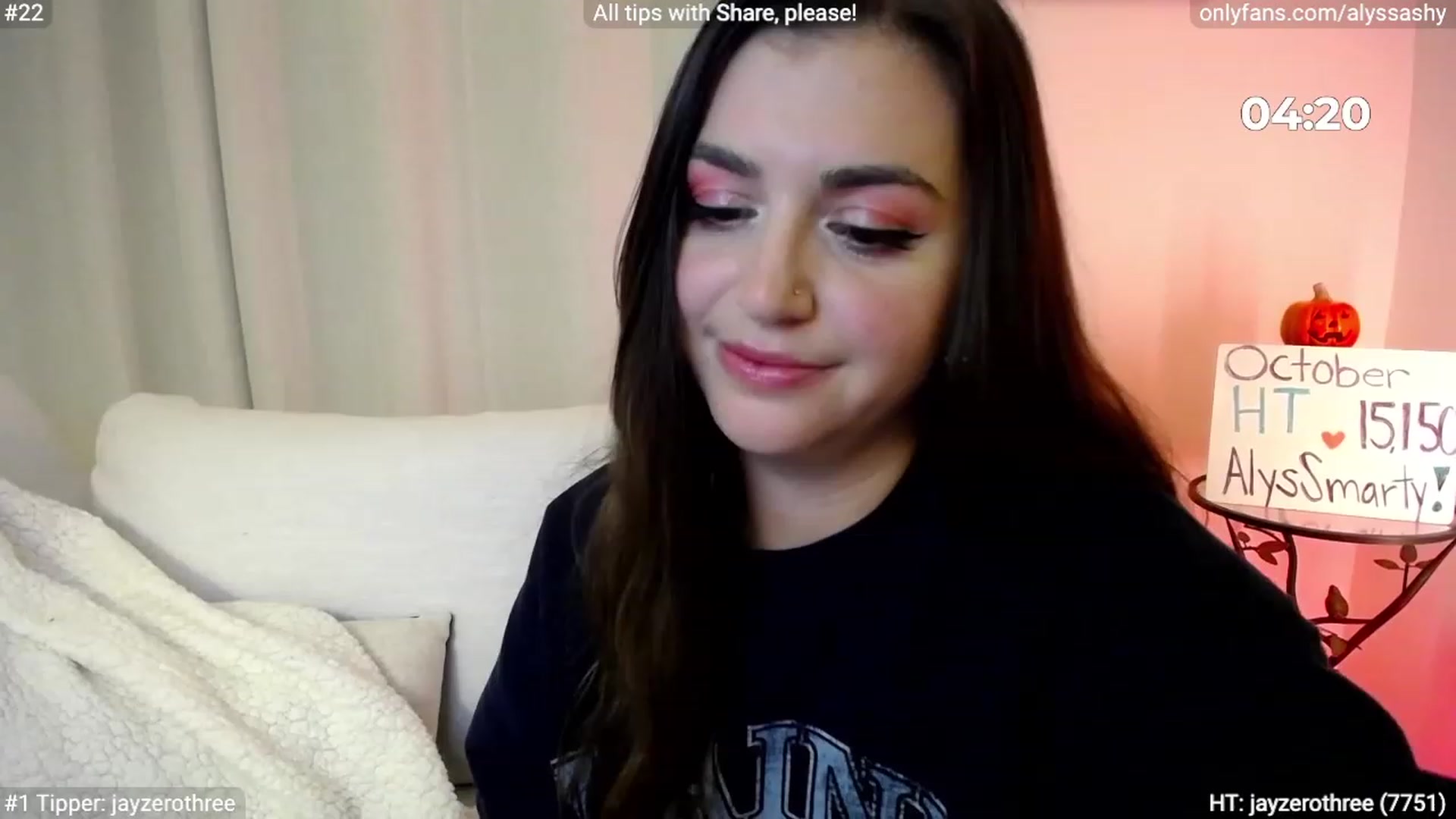Gallery image thumbnail from AlyssaShy's myfreecams stream on, 11/01/2023, 05:50 image 4 of 20
