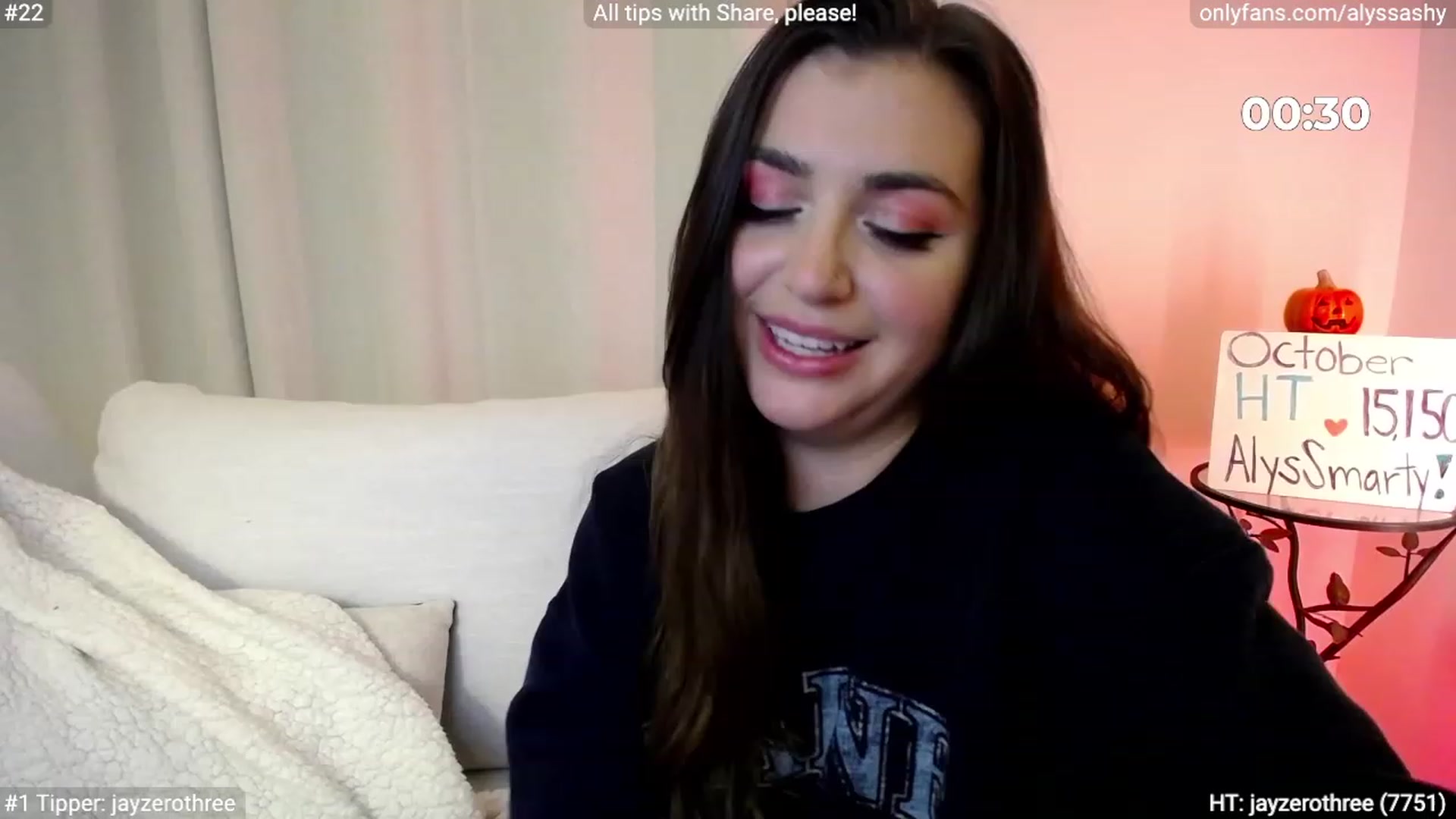 Gallery image thumbnail from AlyssaShy's myfreecams stream on, 11/01/2023, 05:50 image 9 of 20