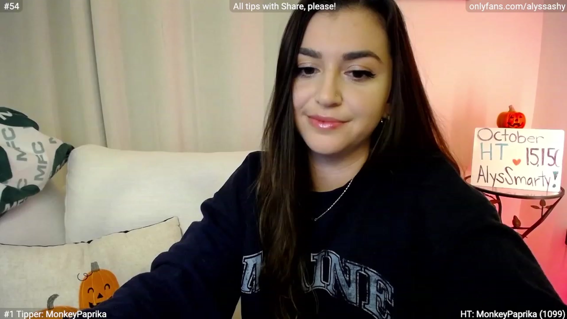 Gallery image thumbnail from AlyssaShy's myfreecams stream on, 11/01/2023, 23:32 image 2 of 20