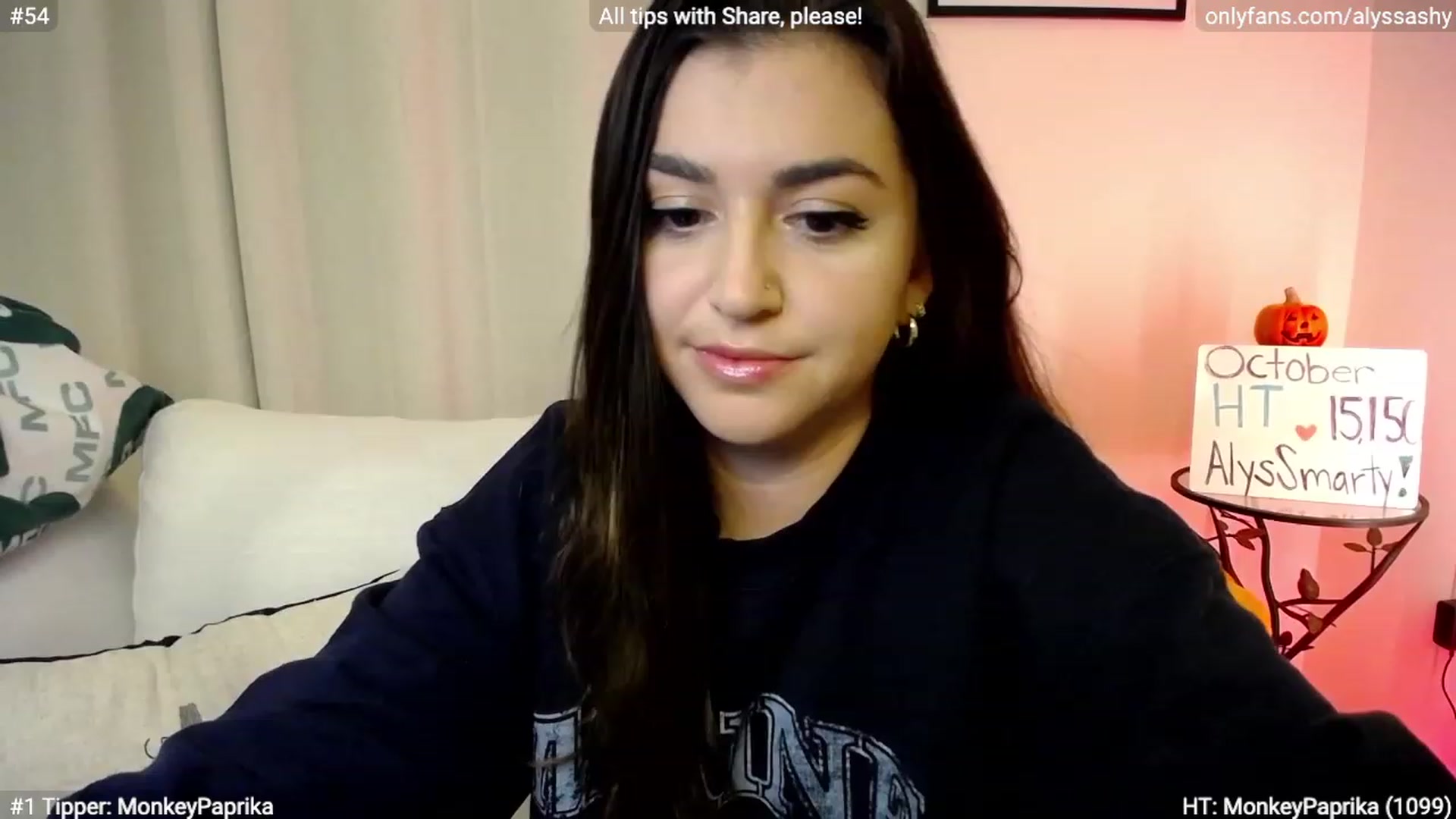Gallery image thumbnail from AlyssaShy's myfreecams stream on, 11/01/2023, 23:32 image 9 of 20