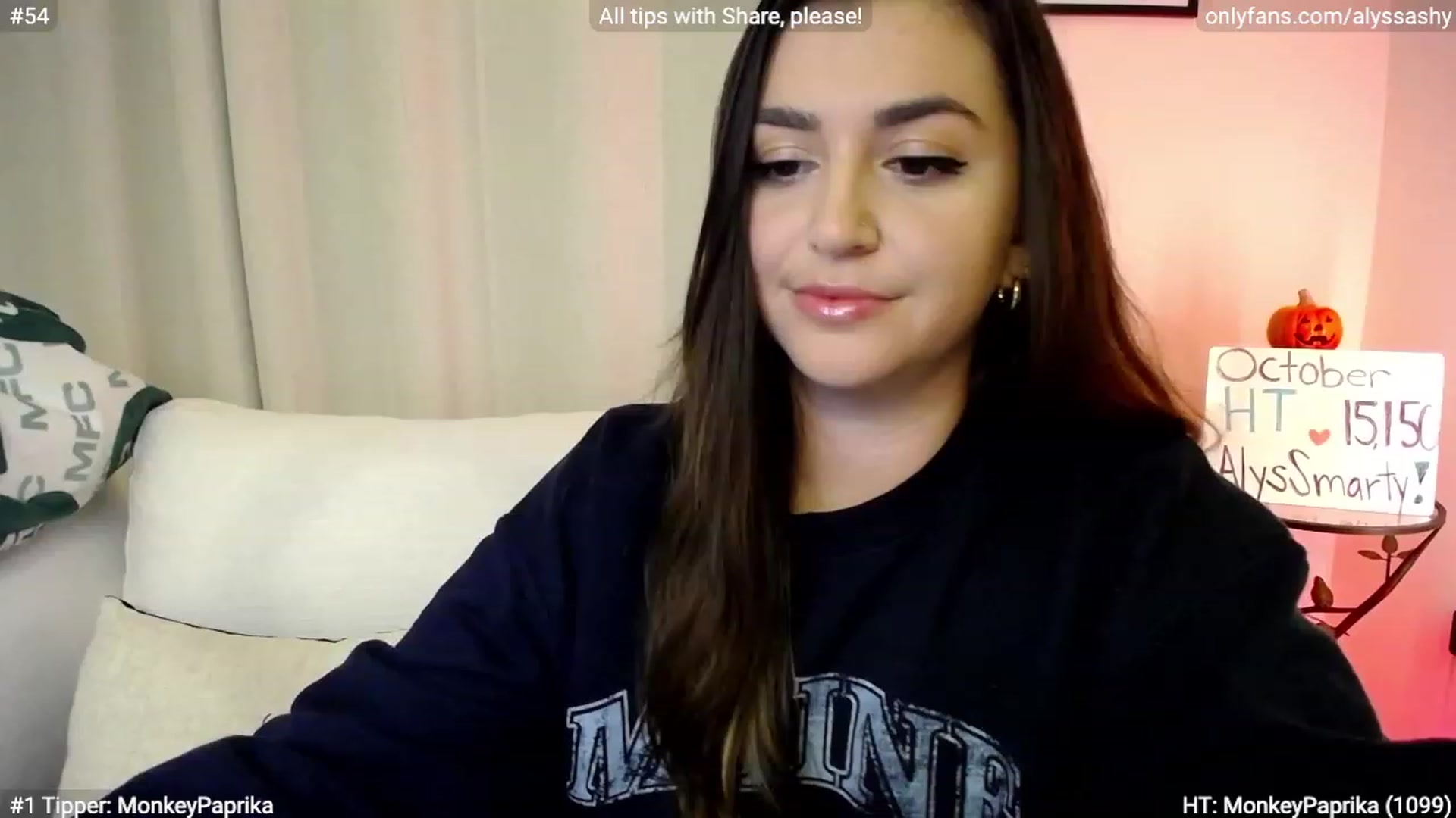 Gallery image thumbnail from AlyssaShy's myfreecams stream on, 11/01/2023, 23:32 image 11 of 20