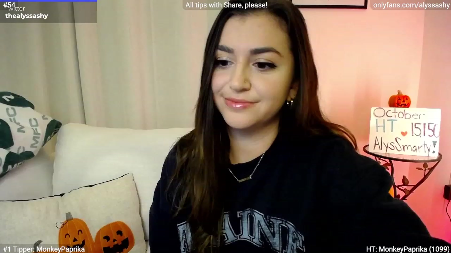 Gallery image thumbnail from AlyssaShy's myfreecams stream on, 11/01/2023, 23:32 image 6 of 20
