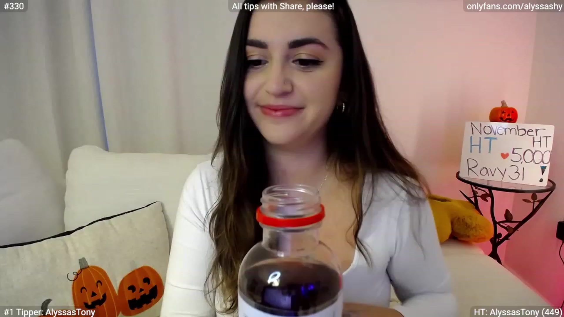 Gallery image thumbnail from AlyssaShy's myfreecams stream on, 11/03/2023, 23:42 image 8 of 20