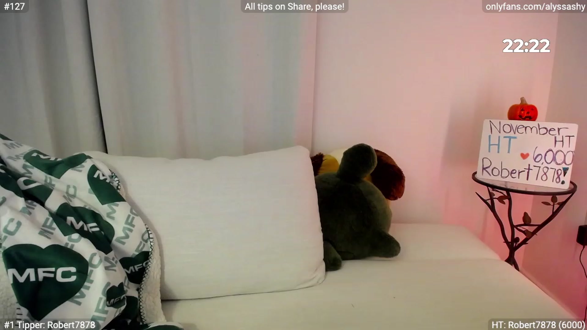 Gallery image thumbnail from AlyssaShy's myfreecams stream on, 11/18/2023, 07:02 image 5 of 20
