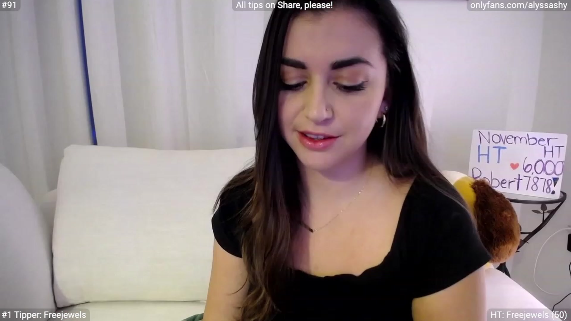 Gallery image thumbnail from AlyssaShy's myfreecams stream on, 11/21/2023, 22:01 image 12 of 20