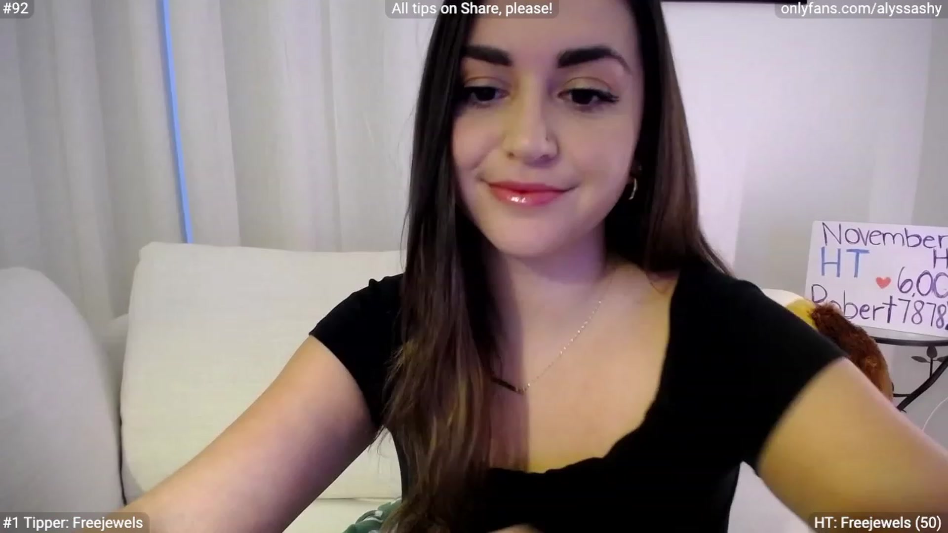 Gallery image thumbnail from AlyssaShy's myfreecams stream on, 11/21/2023, 22:01 image 1 of 20