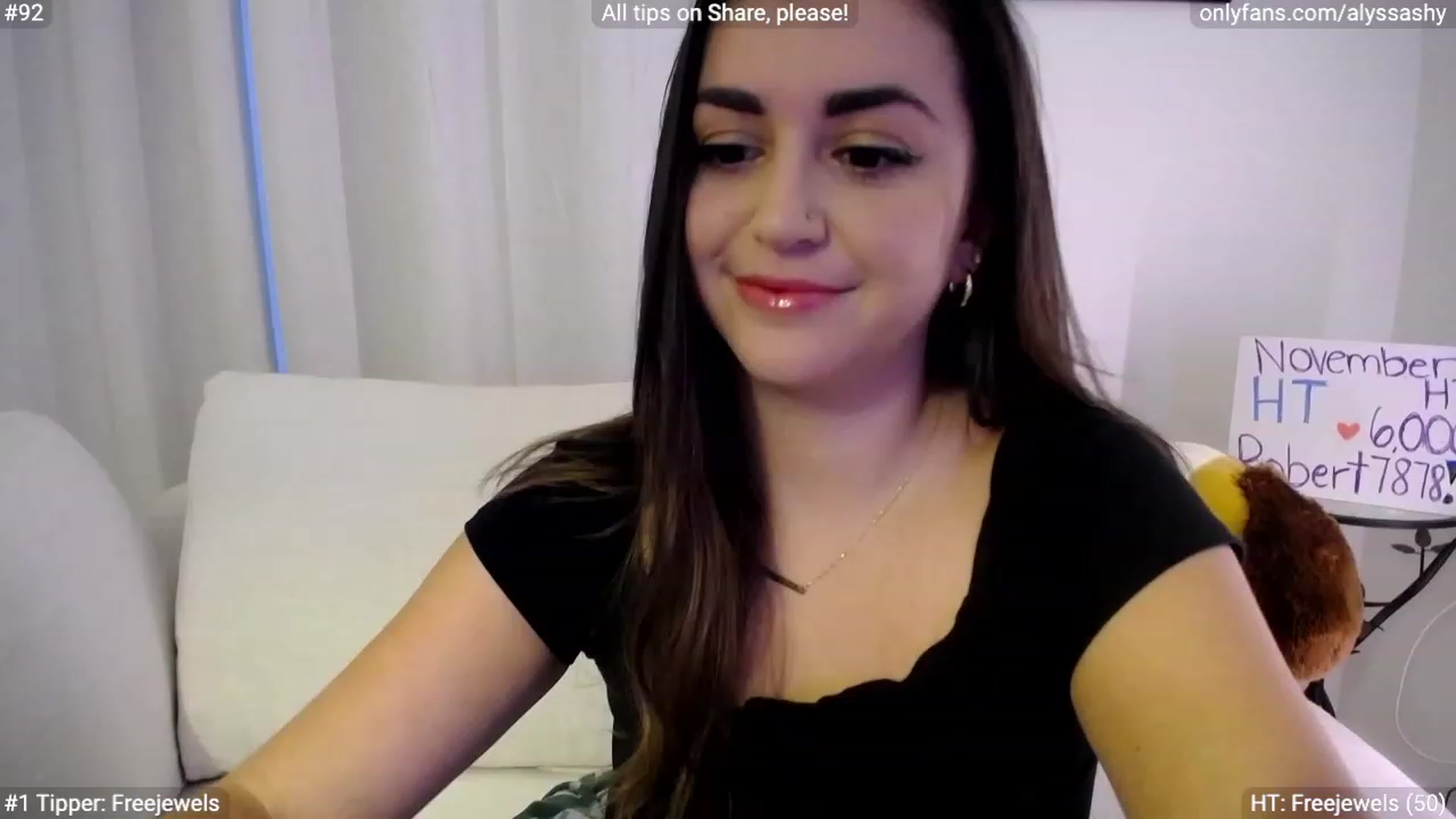 Gallery image thumbnail from AlyssaShy's myfreecams stream on, 11/21/2023, 22:01 image 3 of 20