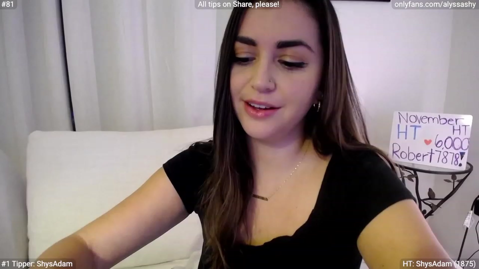 Gallery image thumbnail from AlyssaShy's myfreecams stream on, 11/22/2023, 24:02 image 19 of 20