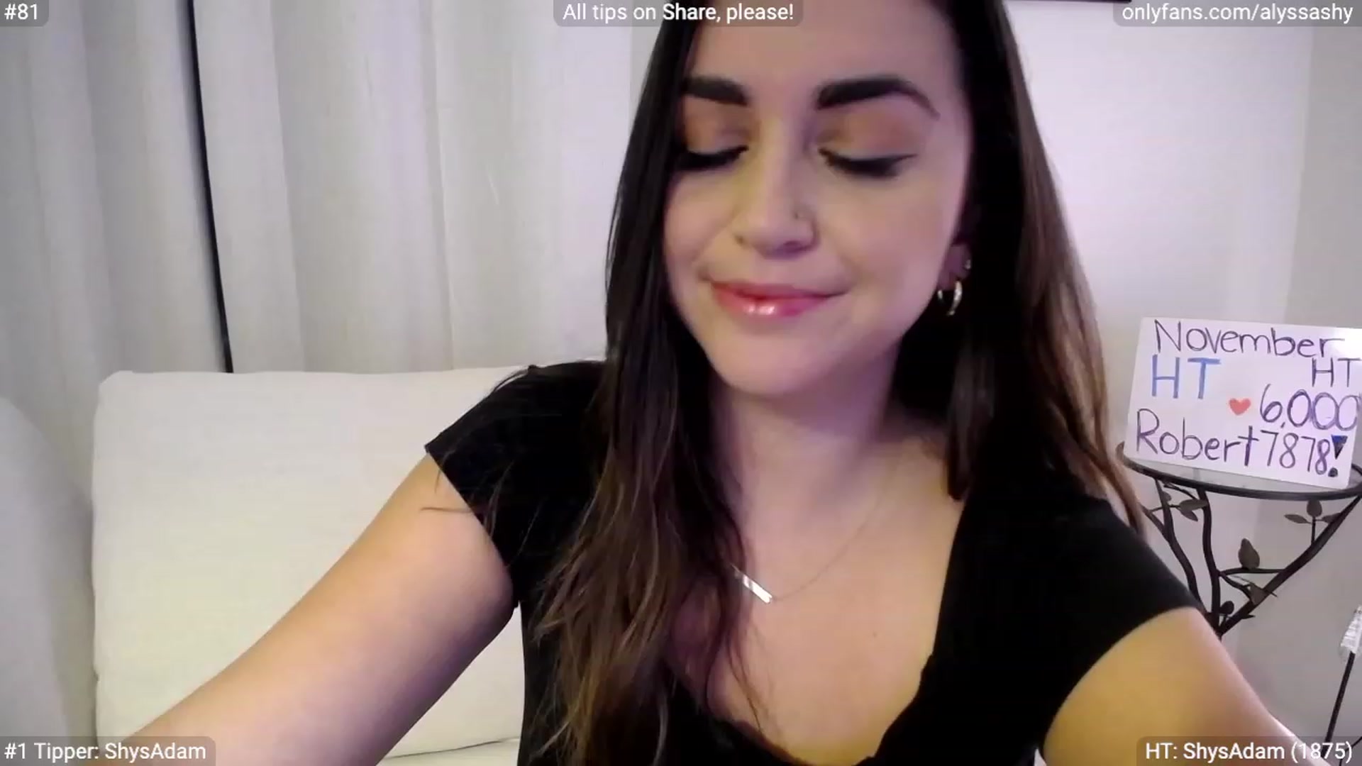 Gallery image thumbnail from AlyssaShy's myfreecams stream on, 11/22/2023, 24:02 image 20 of 20