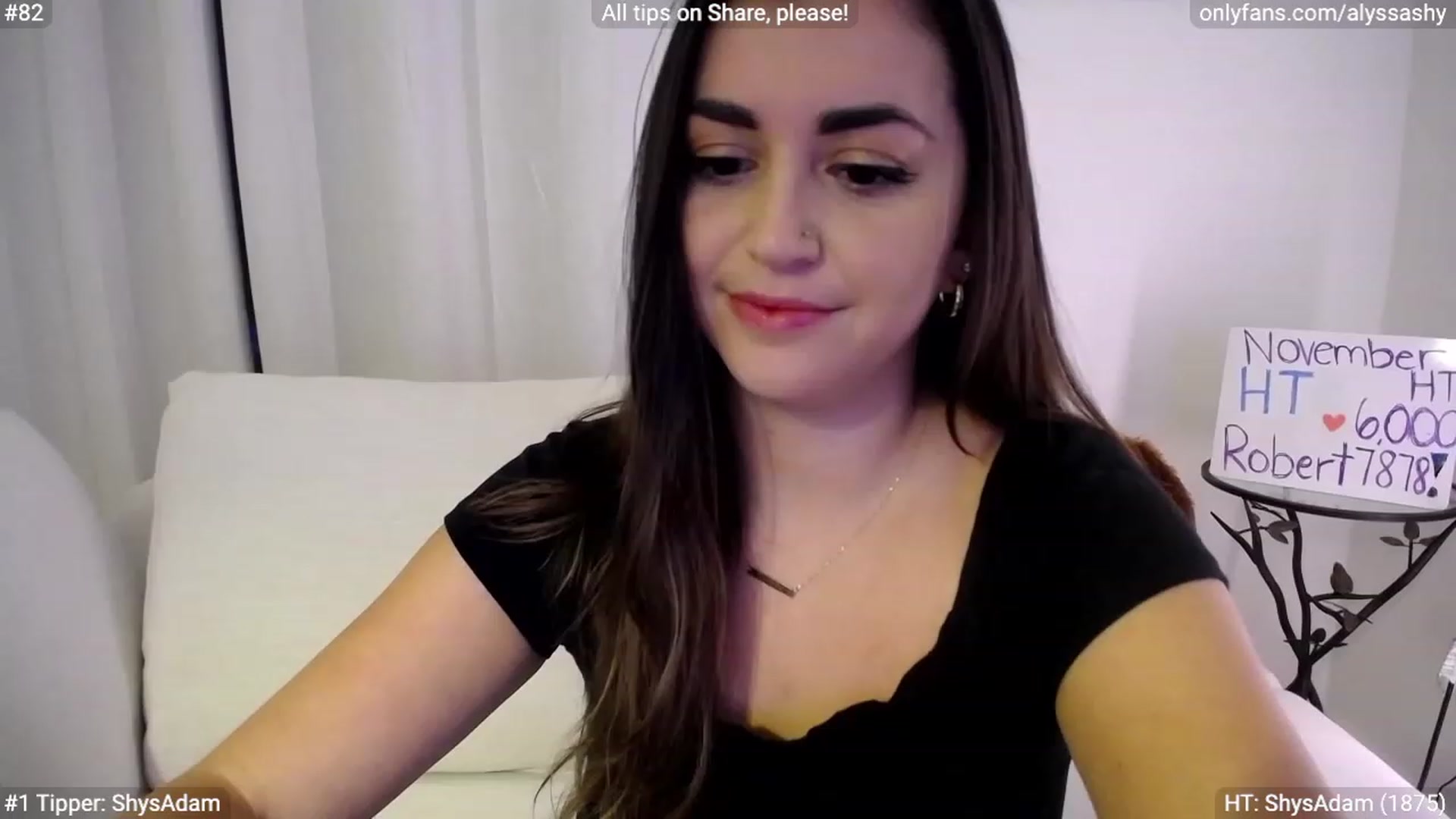 Gallery image thumbnail from AlyssaShy's myfreecams stream on, 11/22/2023, 24:02 image 3 of 20