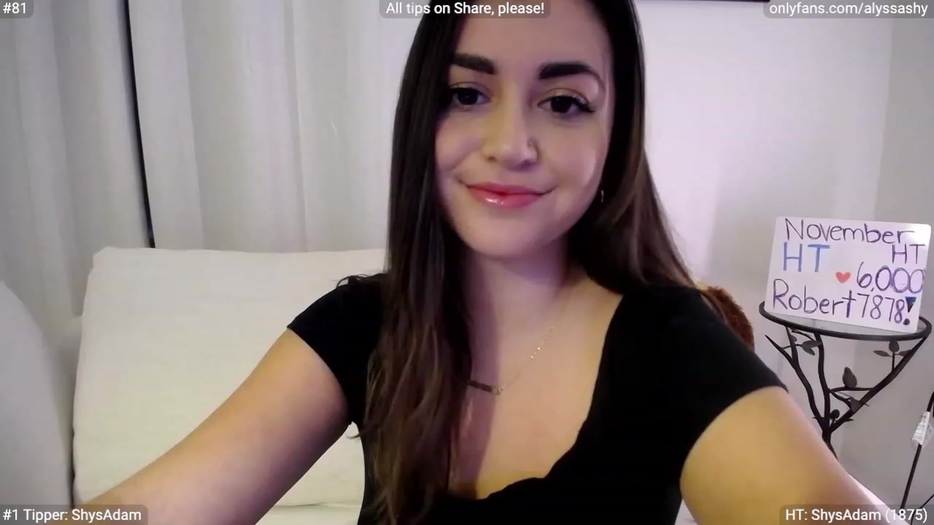 Gallery image thumbnail from AlyssaShy's myfreecams stream on, 11/22/2023, 24:02 image 18 of 20