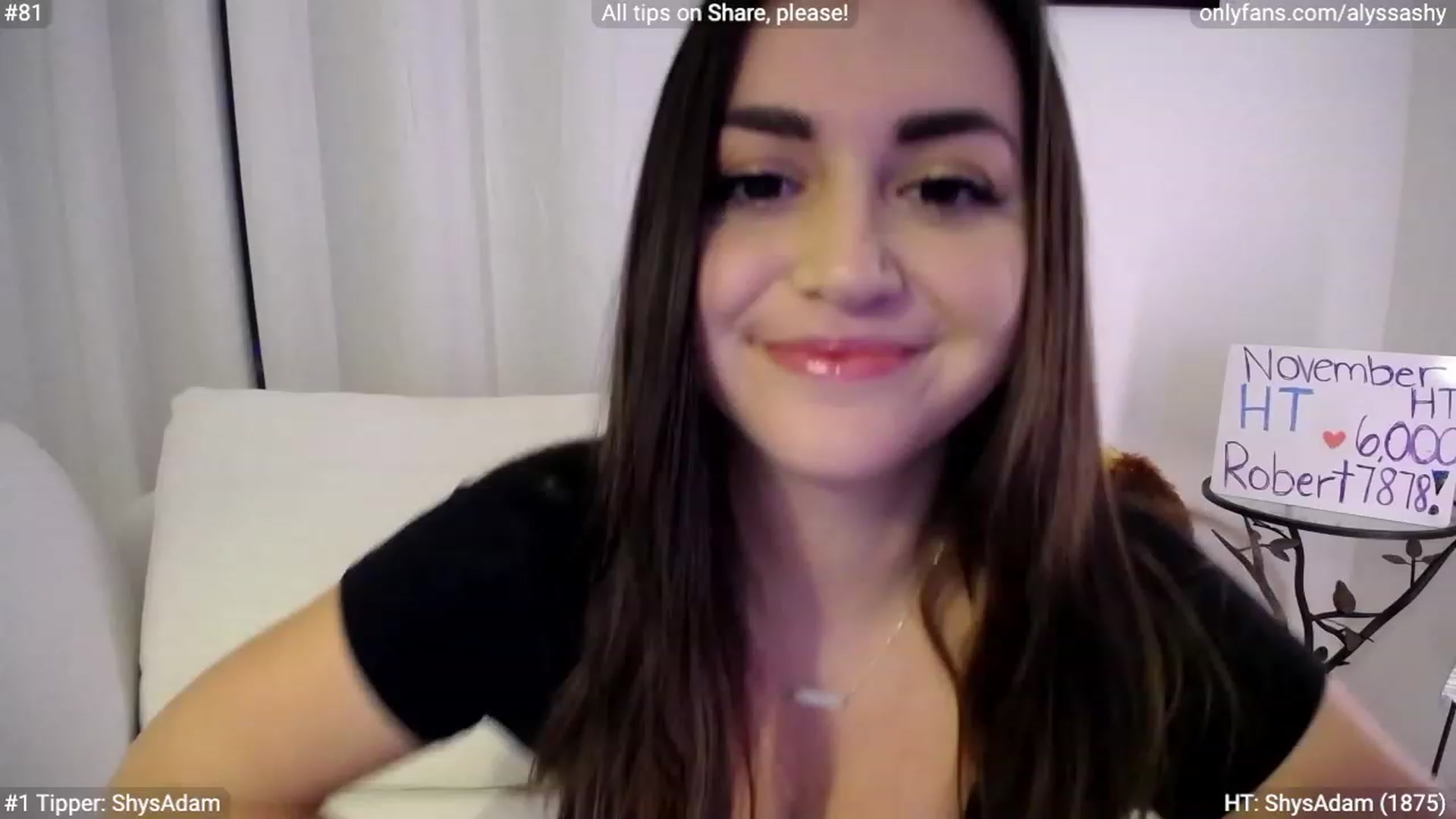 Gallery image thumbnail from AlyssaShy's myfreecams stream on, 11/22/2023, 24:02 image 12 of 20