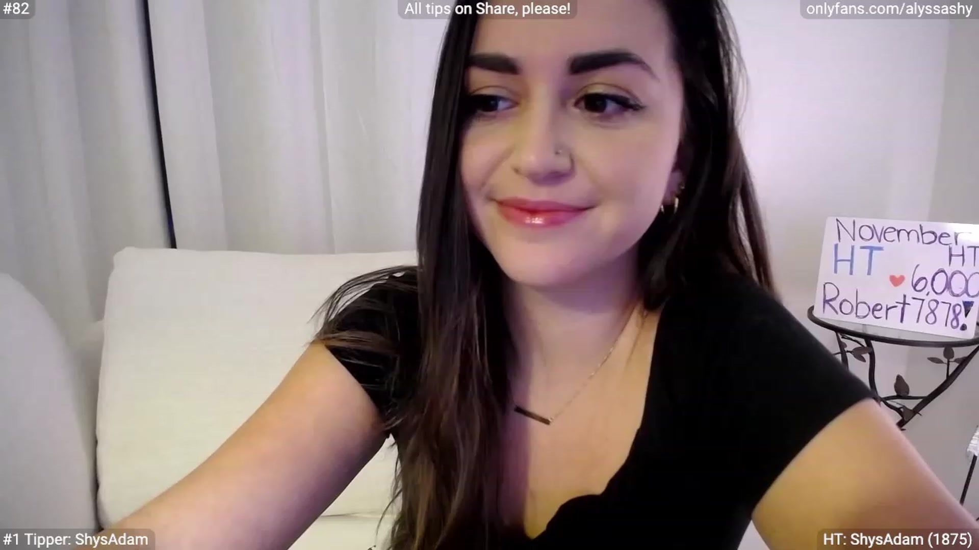 Gallery image thumbnail from AlyssaShy's myfreecams stream on, 11/22/2023, 24:02 image 1 of 20