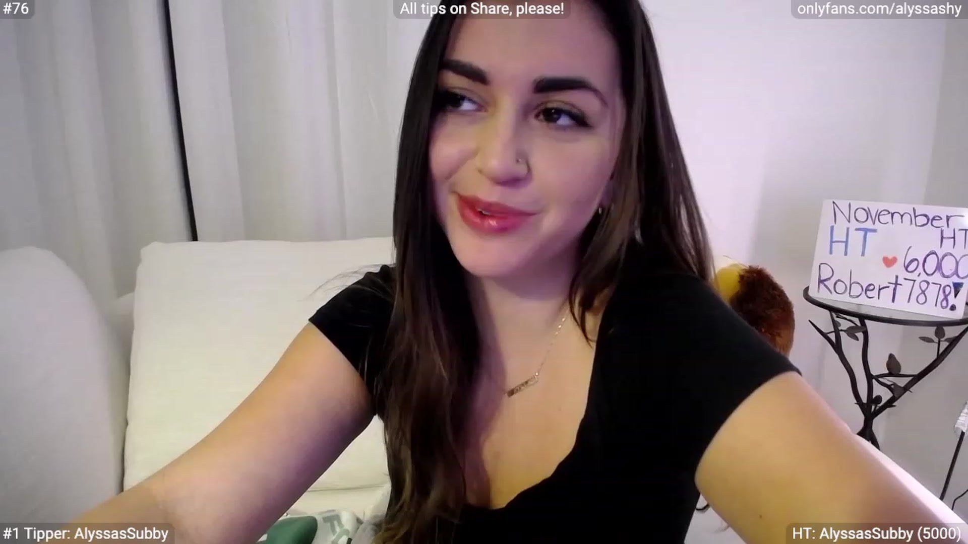 Gallery image thumbnail from AlyssaShy's myfreecams stream on, 11/22/2023, 02:36 image 8 of 20