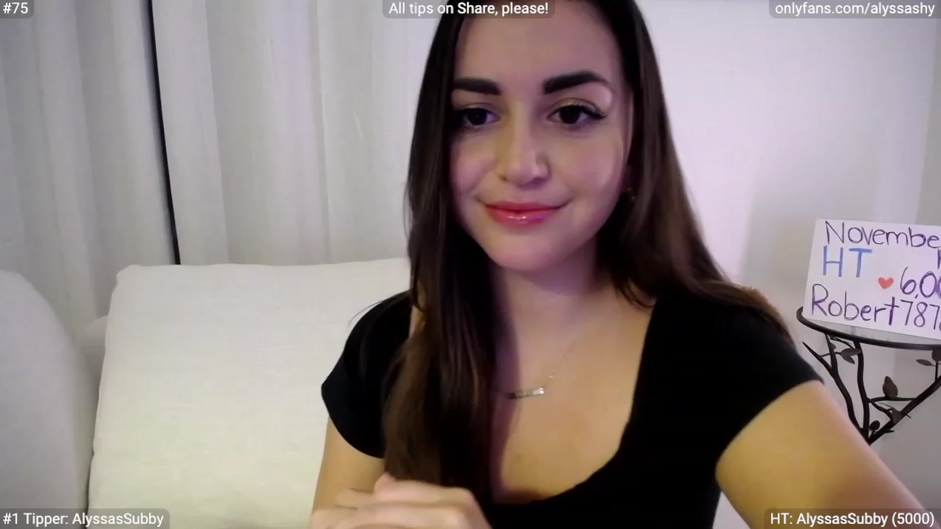 Gallery image thumbnail from AlyssaShy's myfreecams stream on, 11/22/2023, 03:18 image 15 of 20