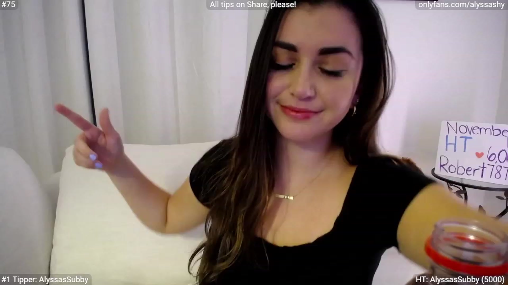 Gallery image thumbnail from AlyssaShy's myfreecams stream on, 11/22/2023, 03:18 image 11 of 20