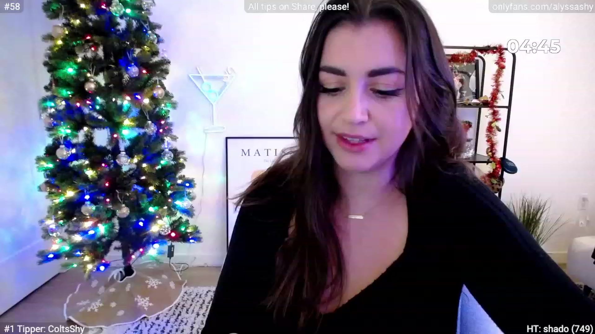 Gallery image thumbnail from AlyssaShy's myfreecams stream on, 11/25/2023, 01:16 image 5 of 20