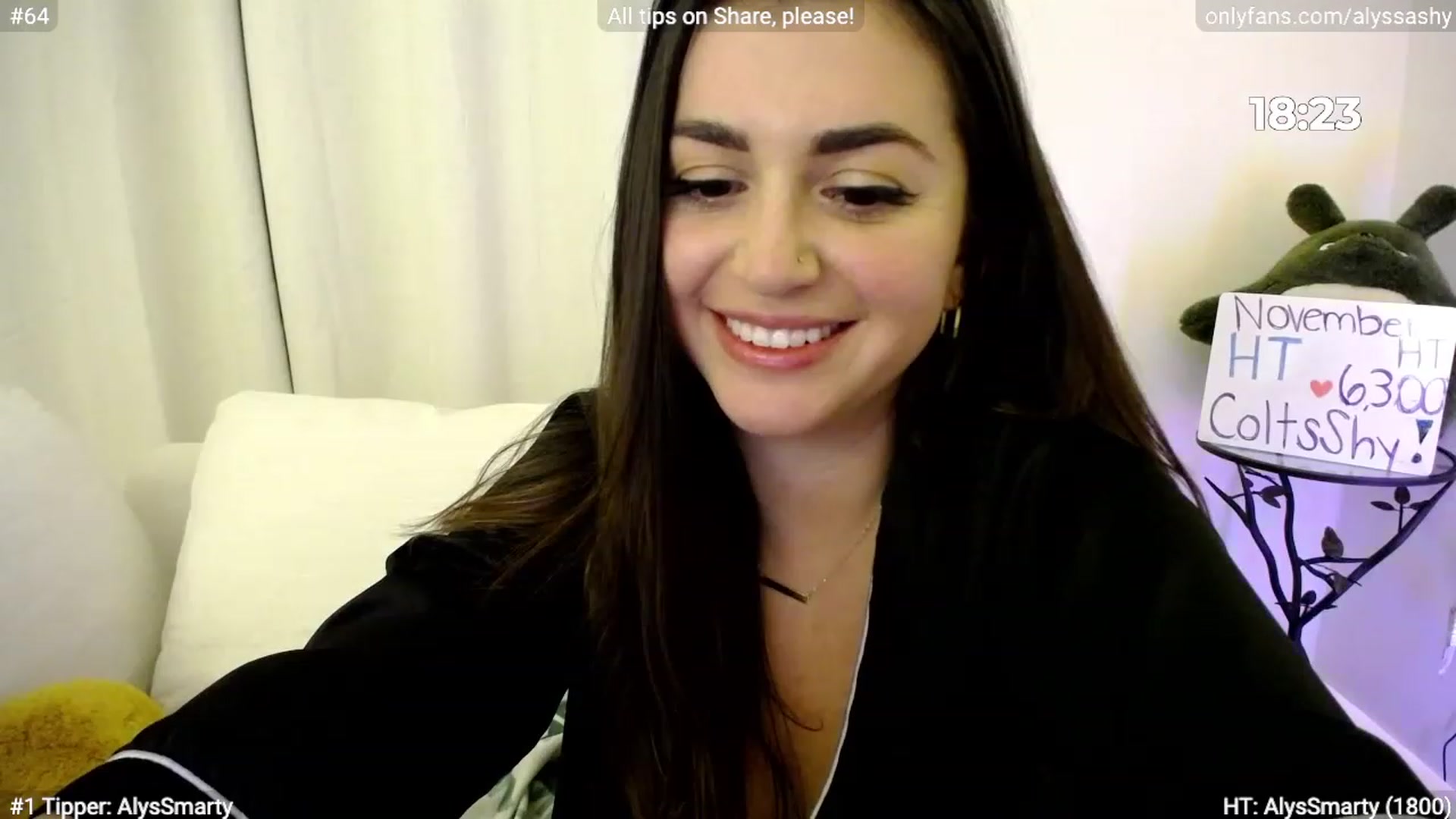 Gallery image thumbnail from AlyssaShy's myfreecams stream on, 11/30/2023, 02:59 image 20 of 20
