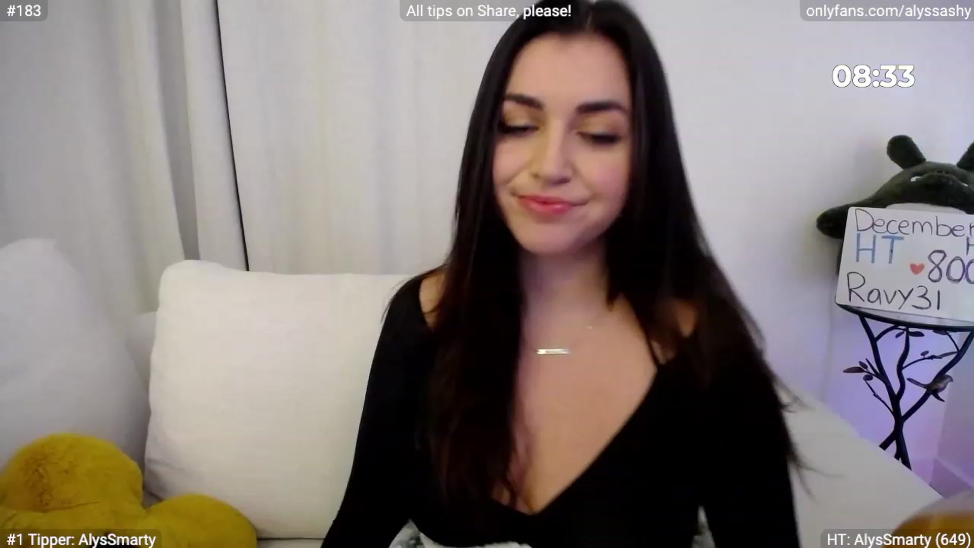 Gallery image thumbnail from AlyssaShy's myfreecams stream on, 12/09/2023, 01:49 image 7 of 20
