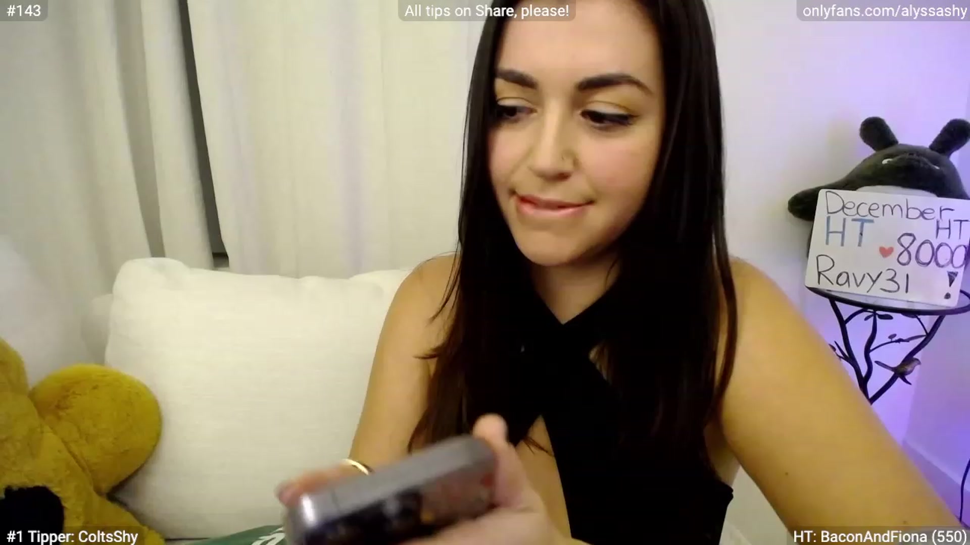 Gallery image thumbnail from AlyssaShy's myfreecams stream on, 12/10/2023, 02:27 image 10 of 20
