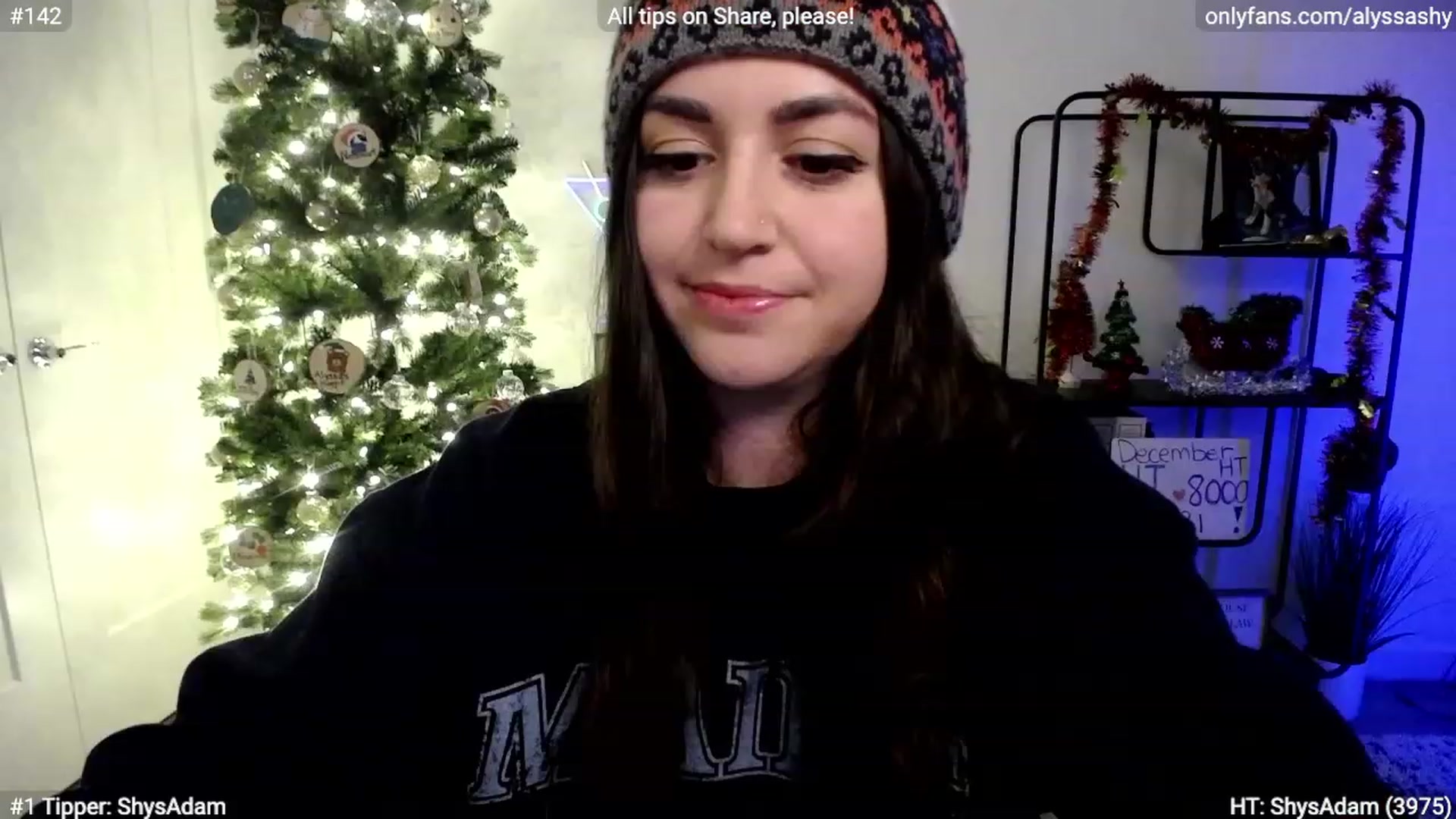 Gallery image thumbnail from AlyssaShy's myfreecams stream on, 12/20/2023, 03:17 image 13 of 20