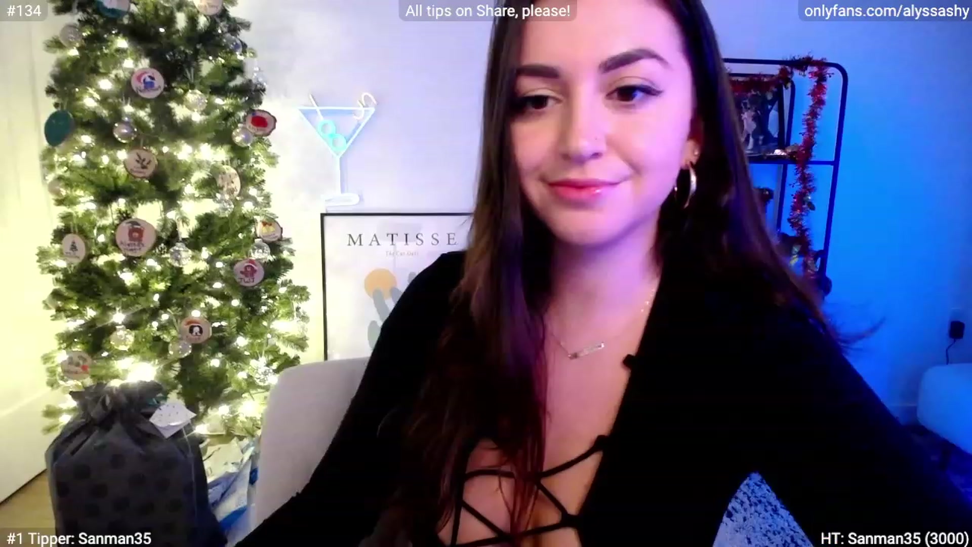 Gallery image thumbnail from AlyssaShy's myfreecams stream on, 12/20/2023, 22:48 image 5 of 20
