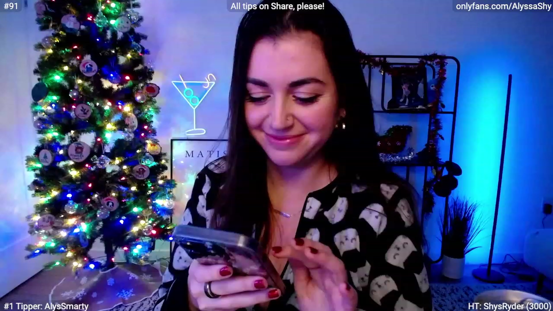Gallery image thumbnail from AlyssaShy's myfreecams stream on, 12/31/2023, 06:17 image 14 of 20