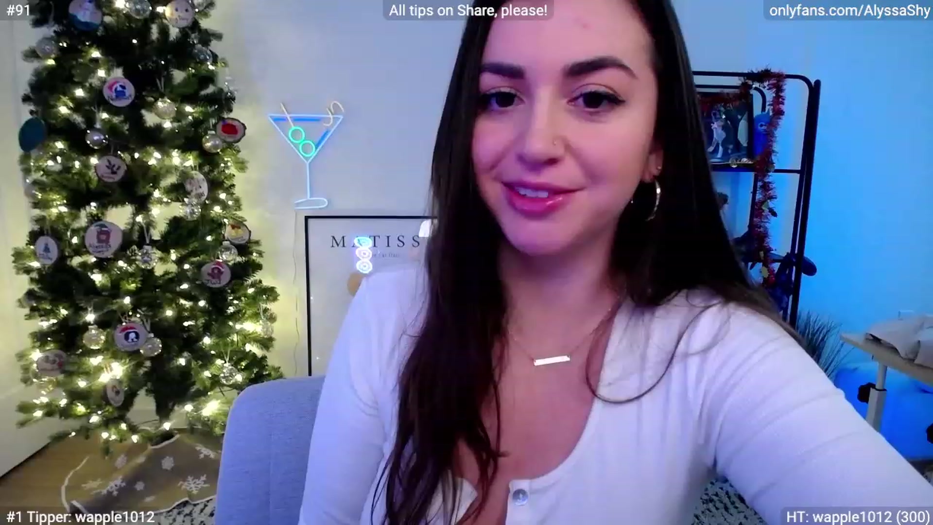 Gallery image thumbnail from AlyssaShy's myfreecams stream on, 01/03/2024, 19:30 image 14 of 20