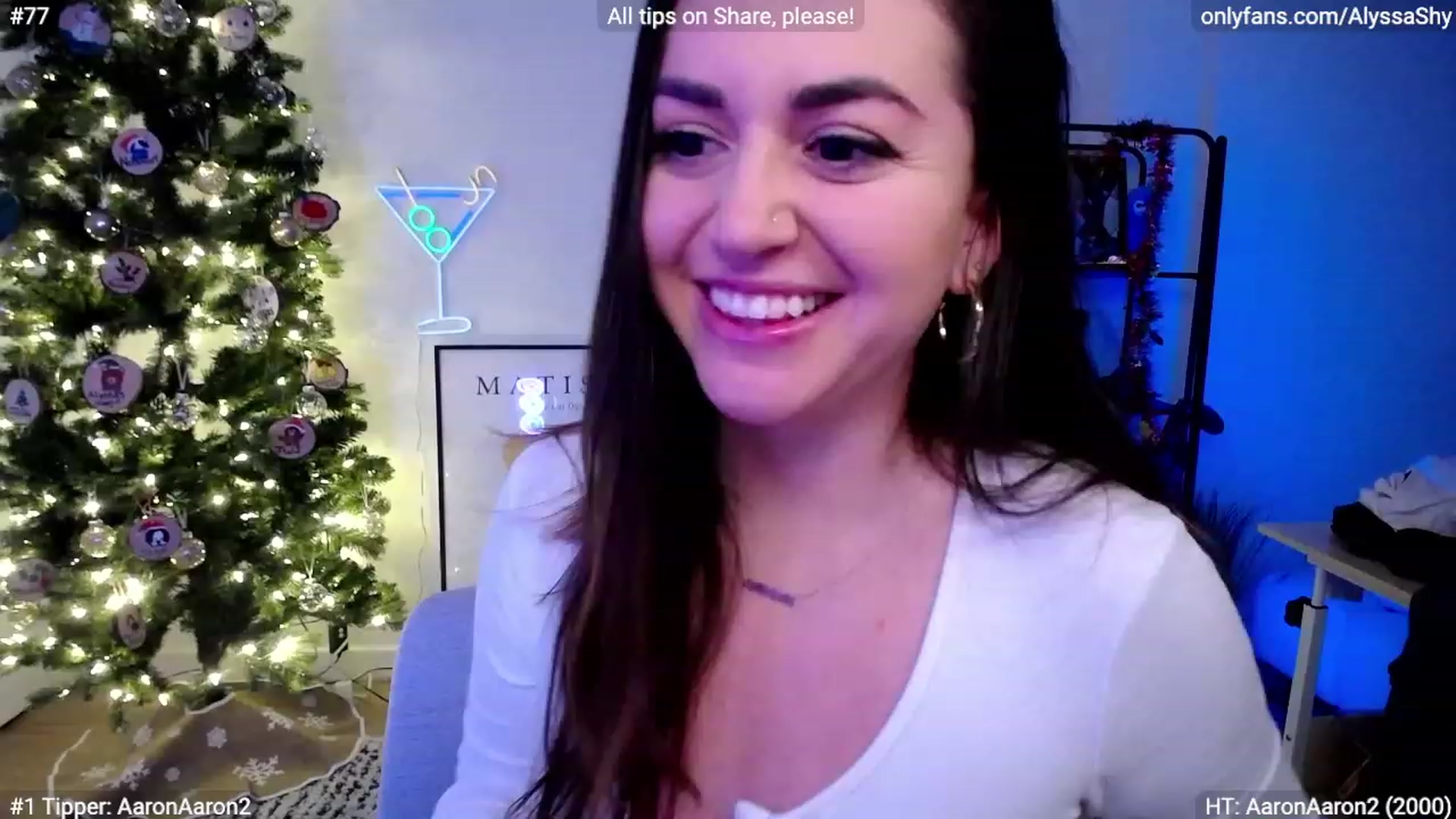Gallery image thumbnail from AlyssaShy's myfreecams stream on, 01/03/2024, 22:40 image 11 of 20