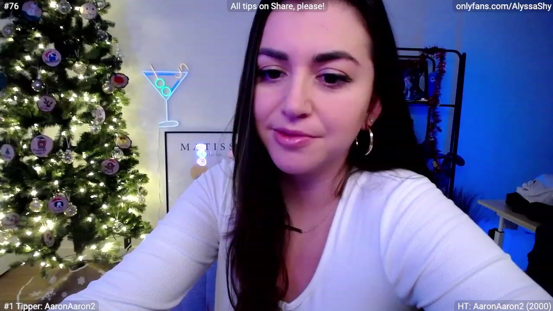 Gallery image thumbnail from AlyssaShy's myfreecams stream on, 01/03/2024, 22:40 image 8 of 20