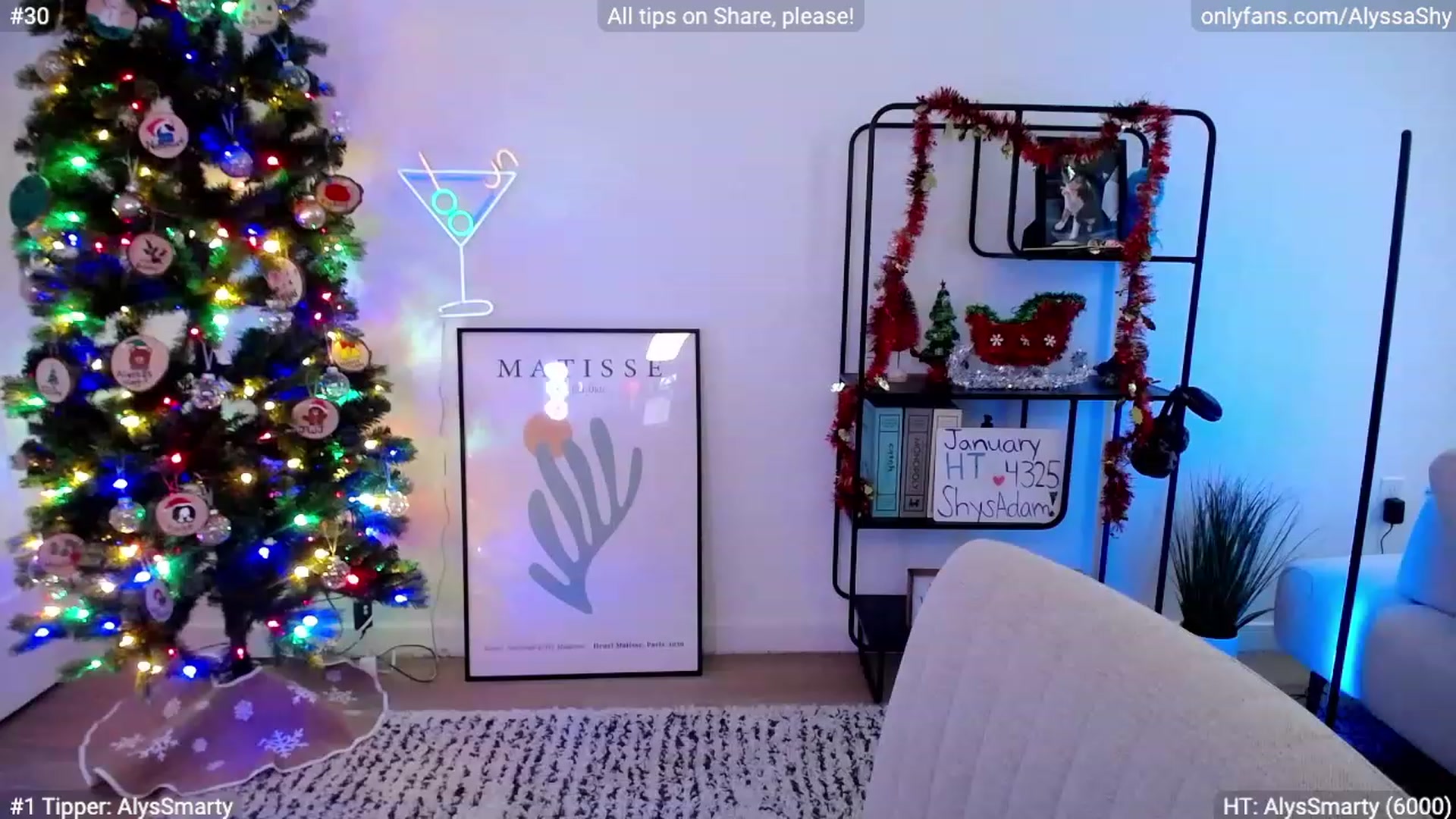 Gallery image thumbnail from AlyssaShy's myfreecams stream on, 01/05/2024, 19:34 image 9 of 20