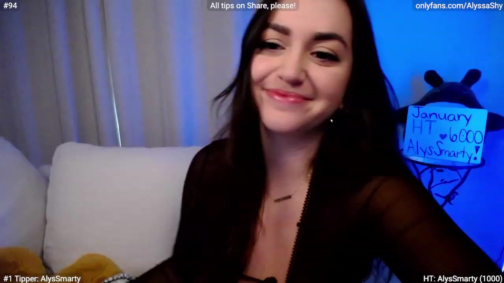 Gallery image thumbnail from AlyssaShy's myfreecams stream on, 01/08/2024, 22:34 image 9 of 20