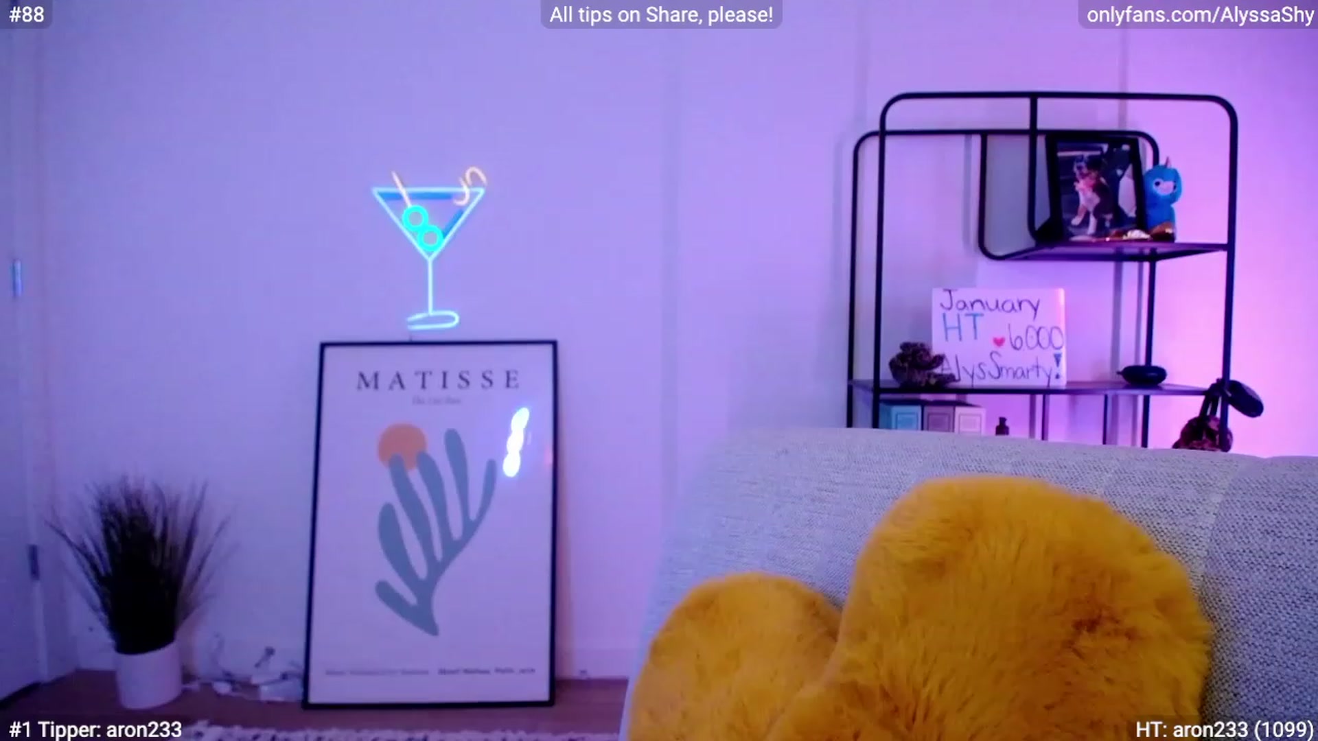 Gallery image thumbnail from AlyssaShy's myfreecams stream on, 01/09/2024, 20:07 image 9 of 20